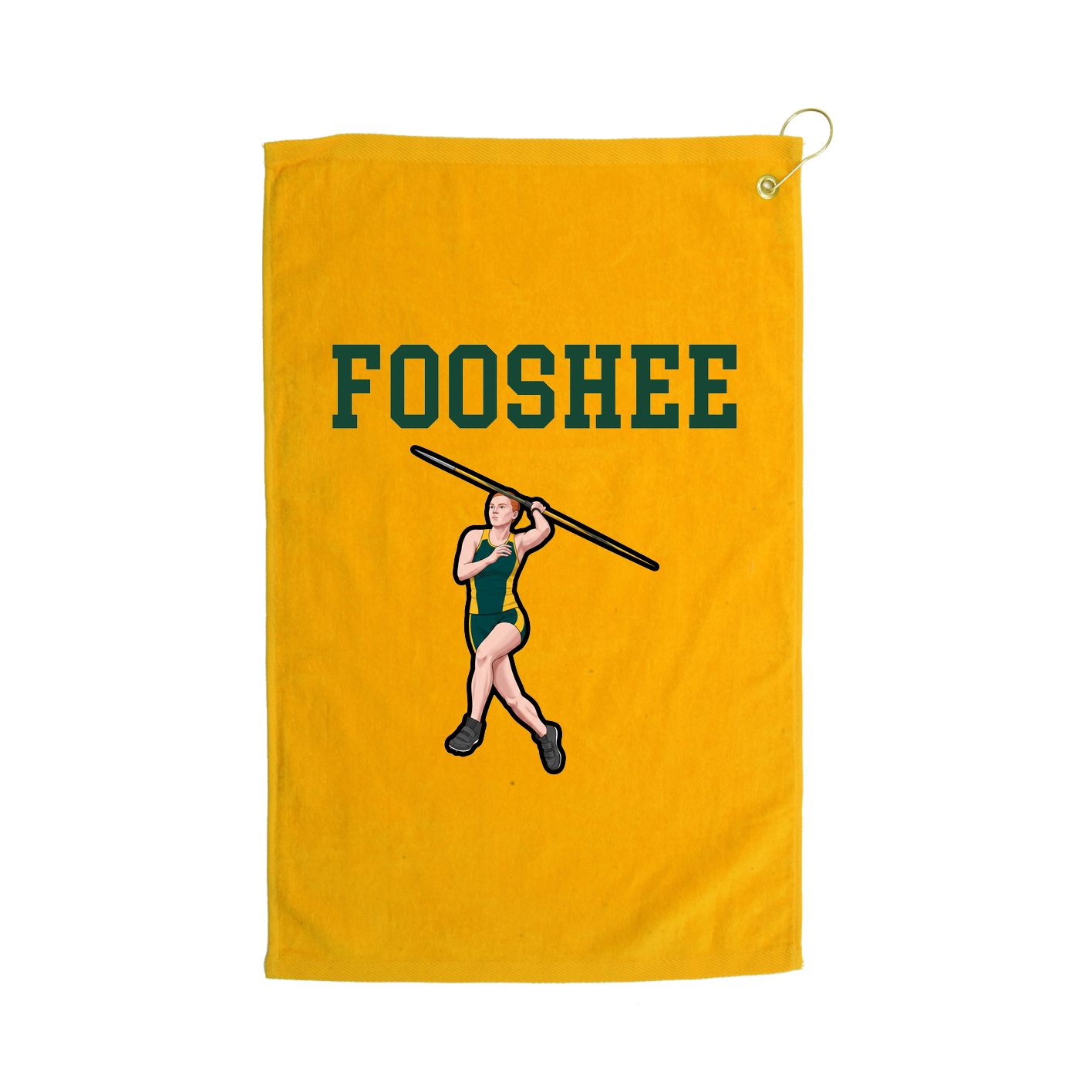 Golf Towel — Shirsey in Gold
