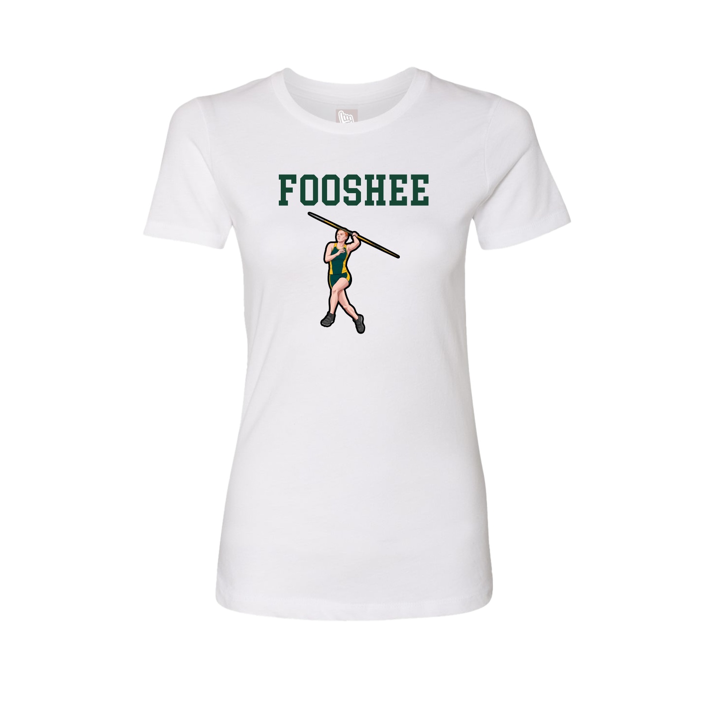 Fitted Women's Tee — Shirsey in White