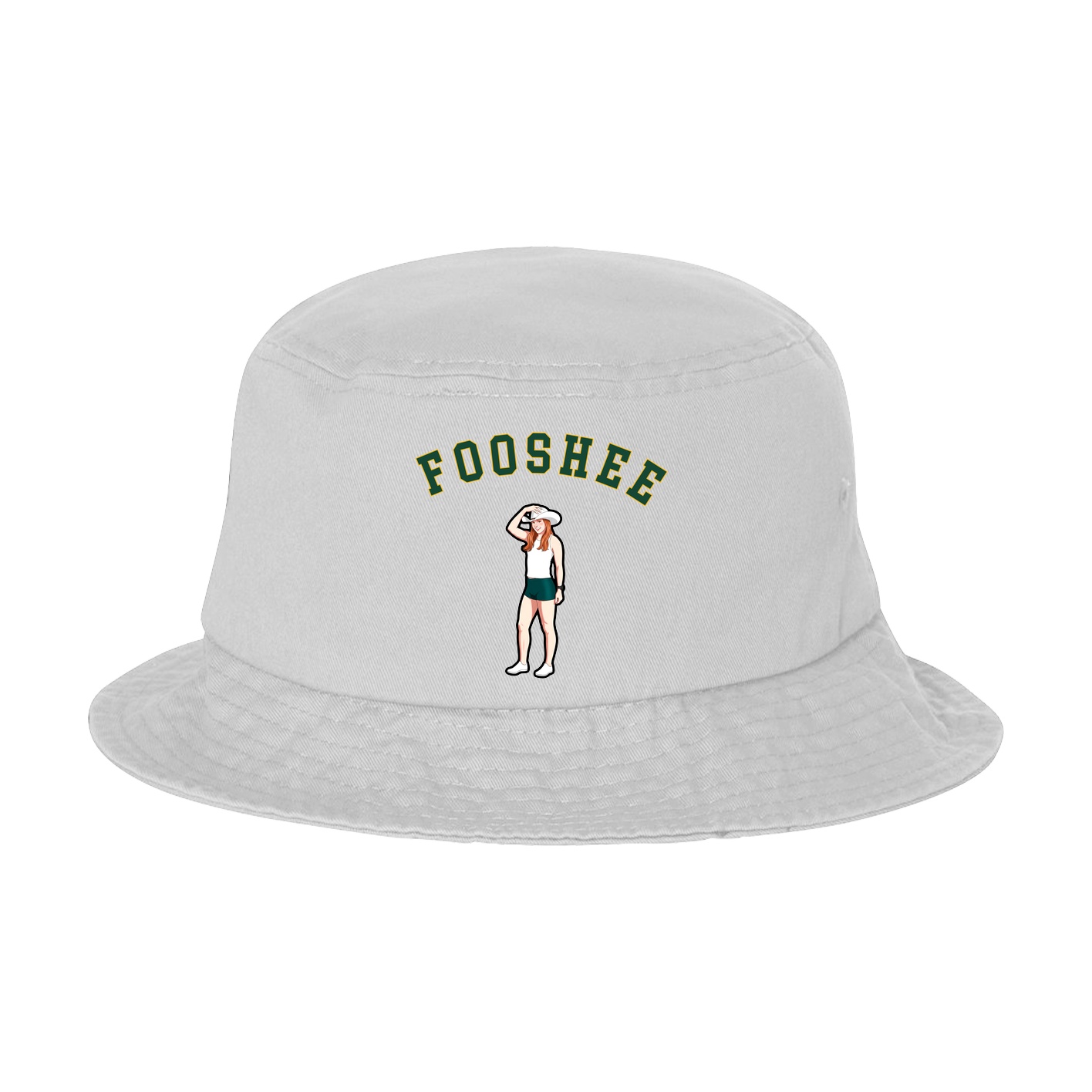 Bucket Cap — Shirsey Arch in White