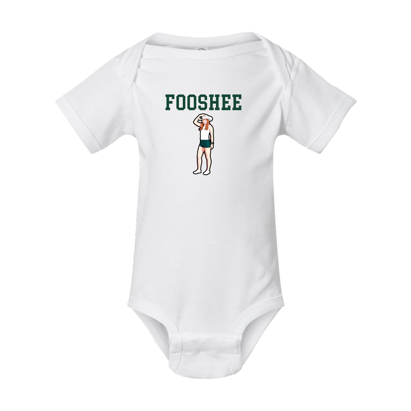 Baby Onesie — Shirsey in White