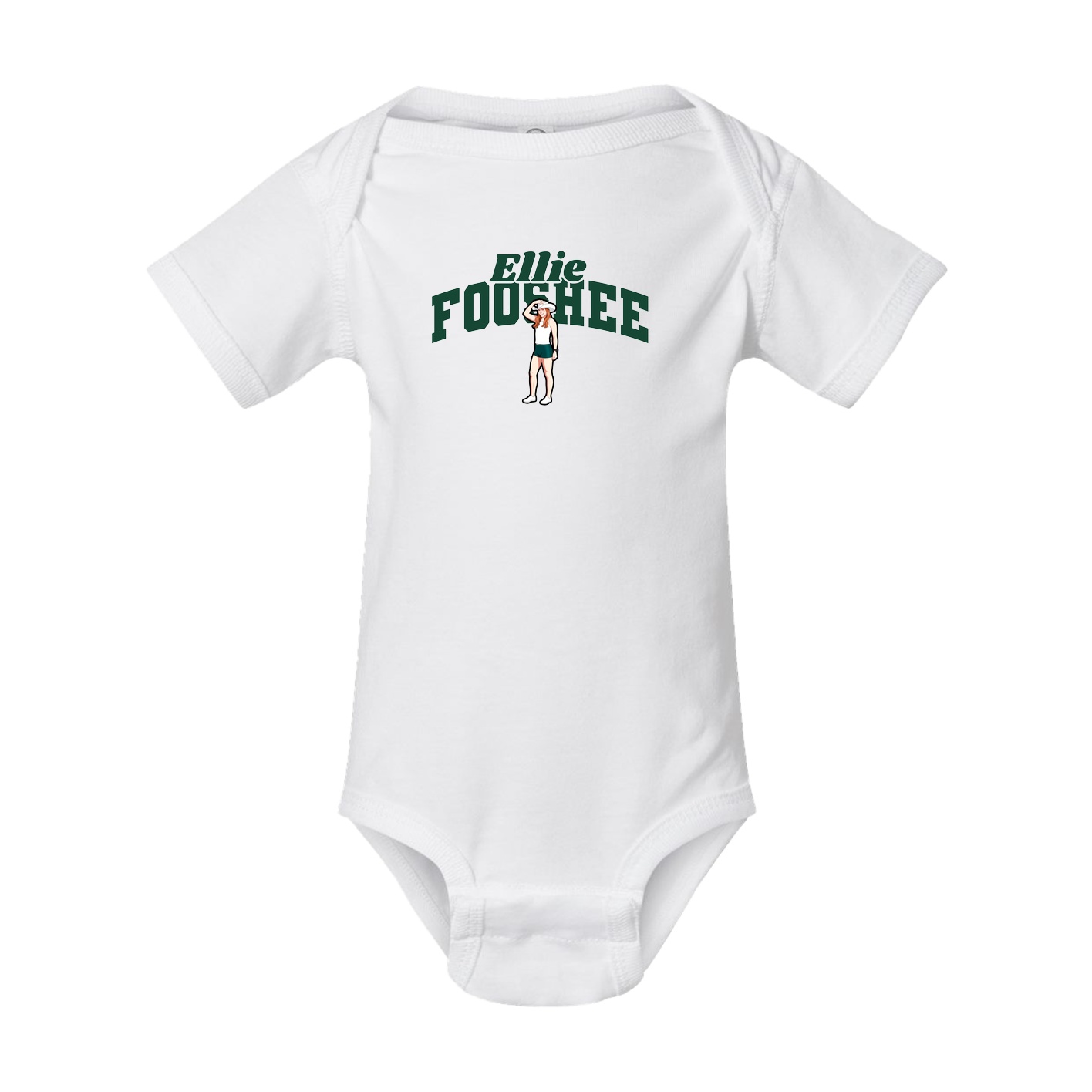 Baby Onesie — Signature Arch in White