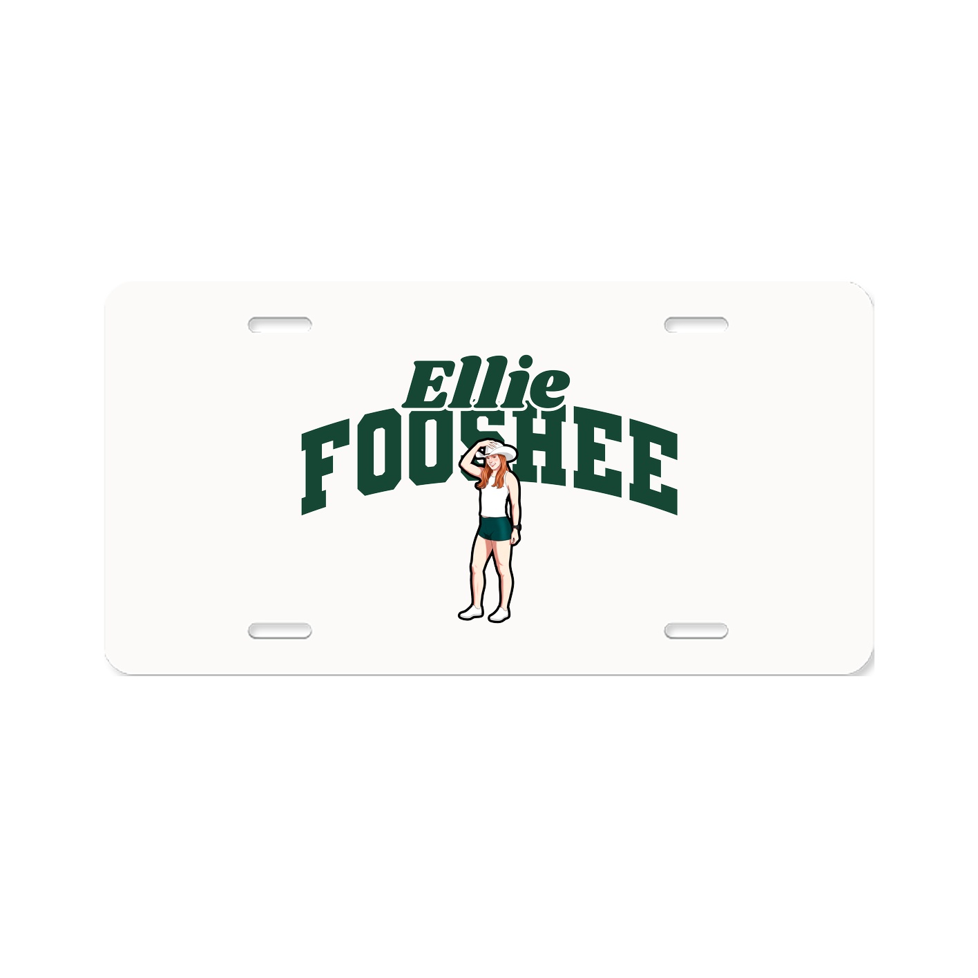 License Plate — Signature Arch in Classic