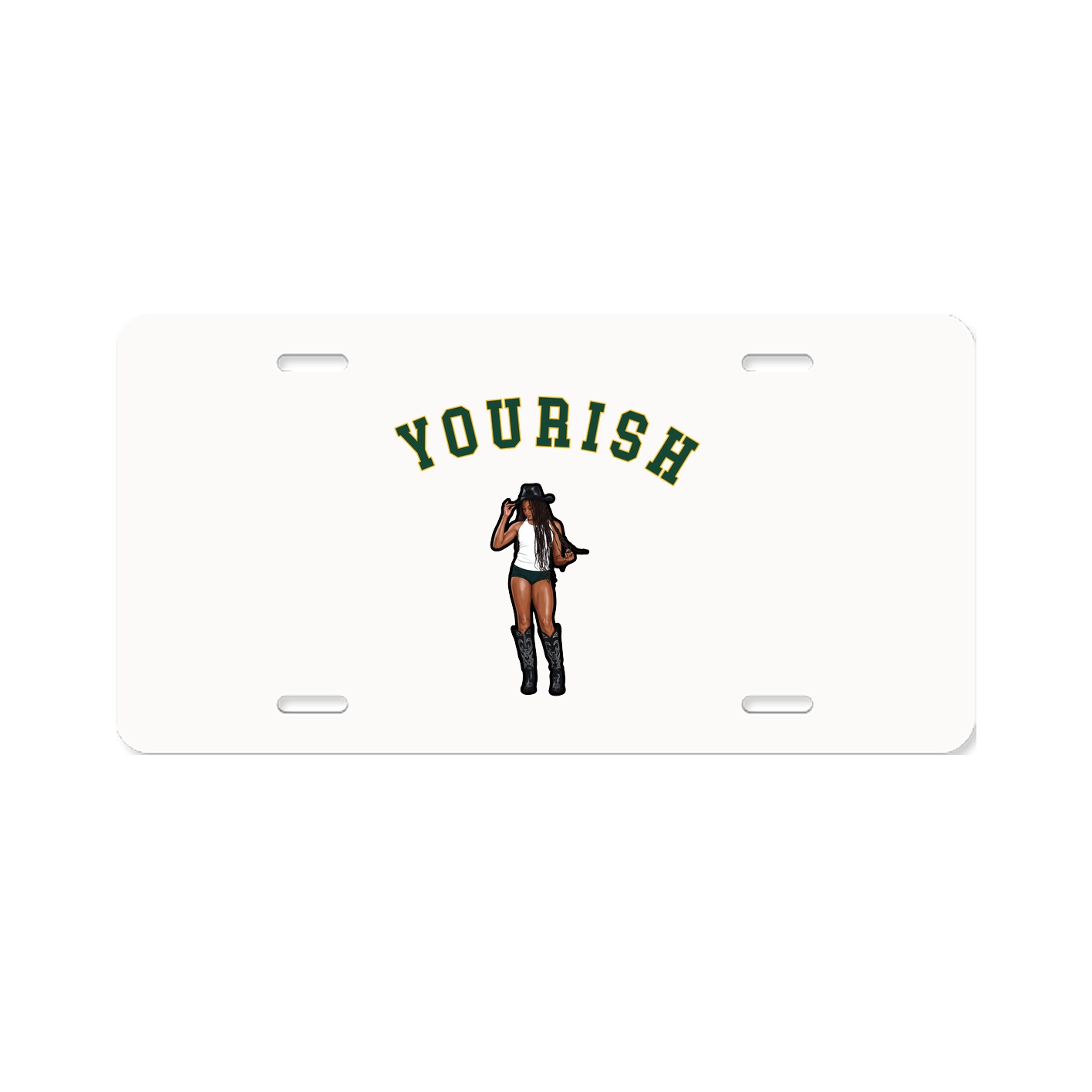 License Plate — Shirsey Arch in Classic