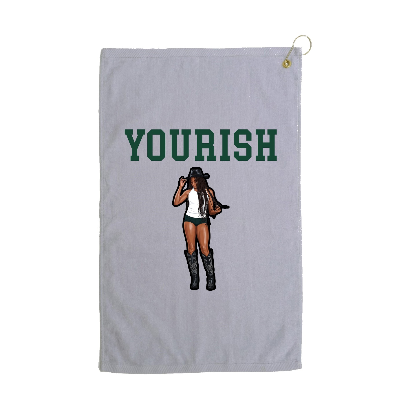 Golf Towel — Shirsey in Grey