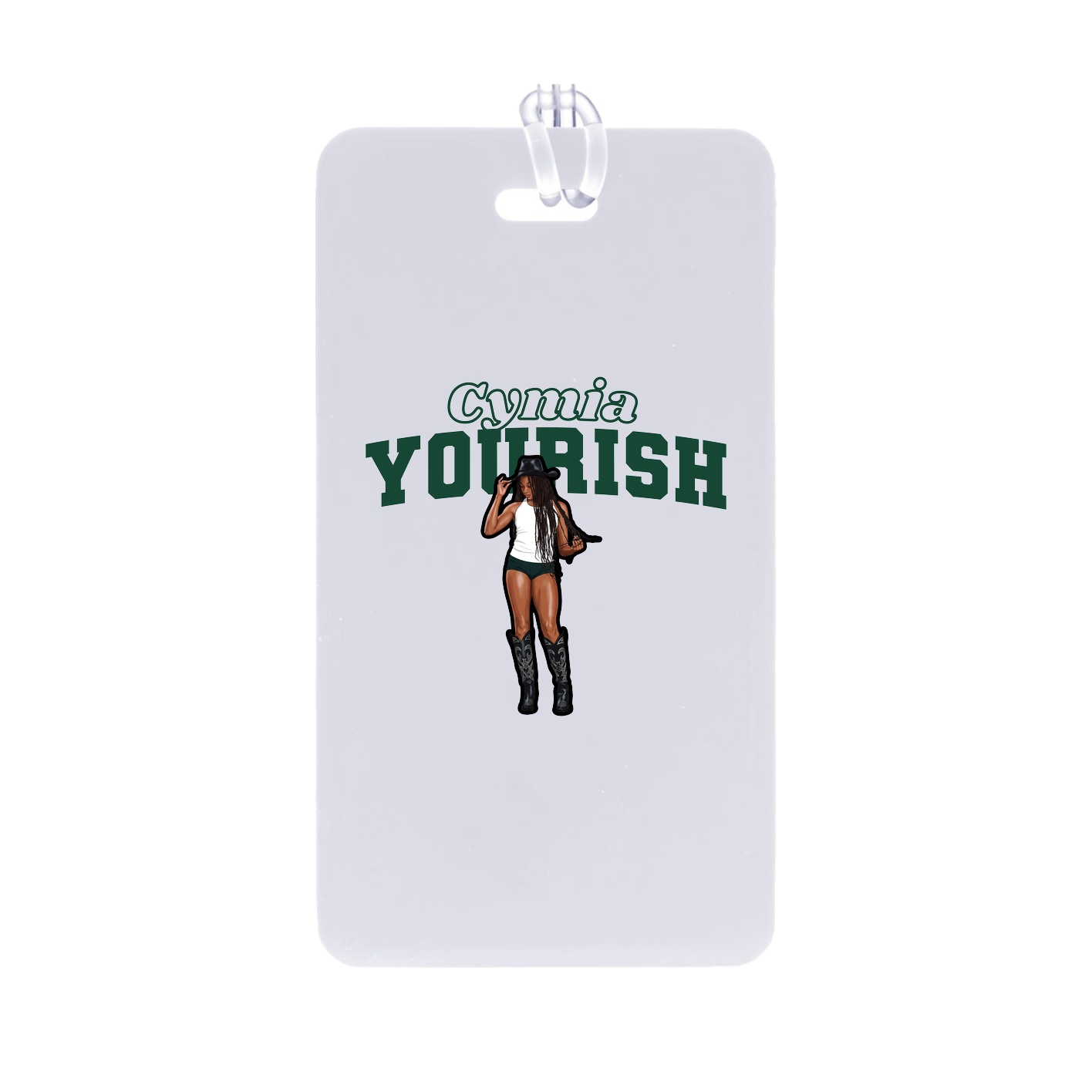 Bag Tag — Name Arch in Classic