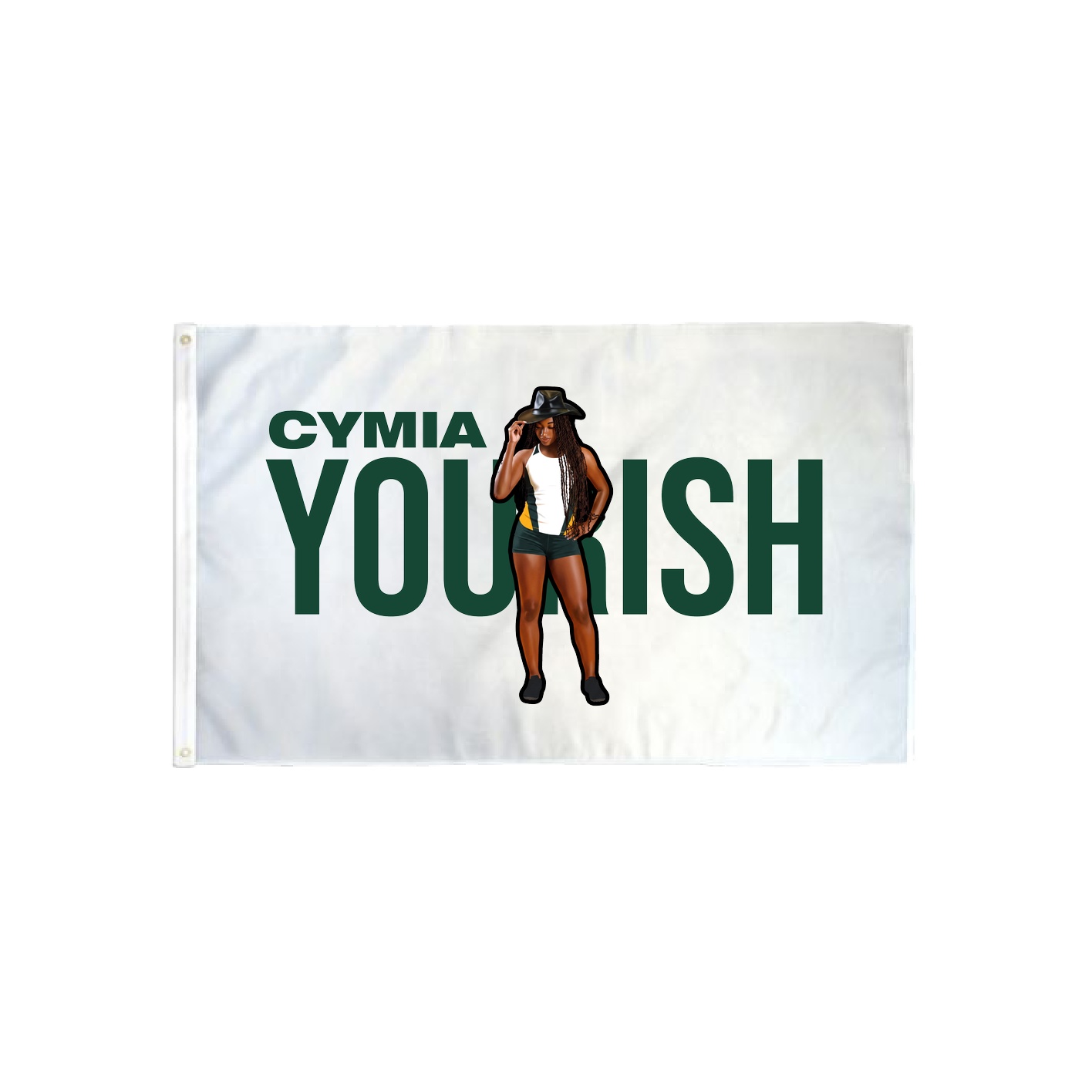 3x5 Flag — Player Name in Classic