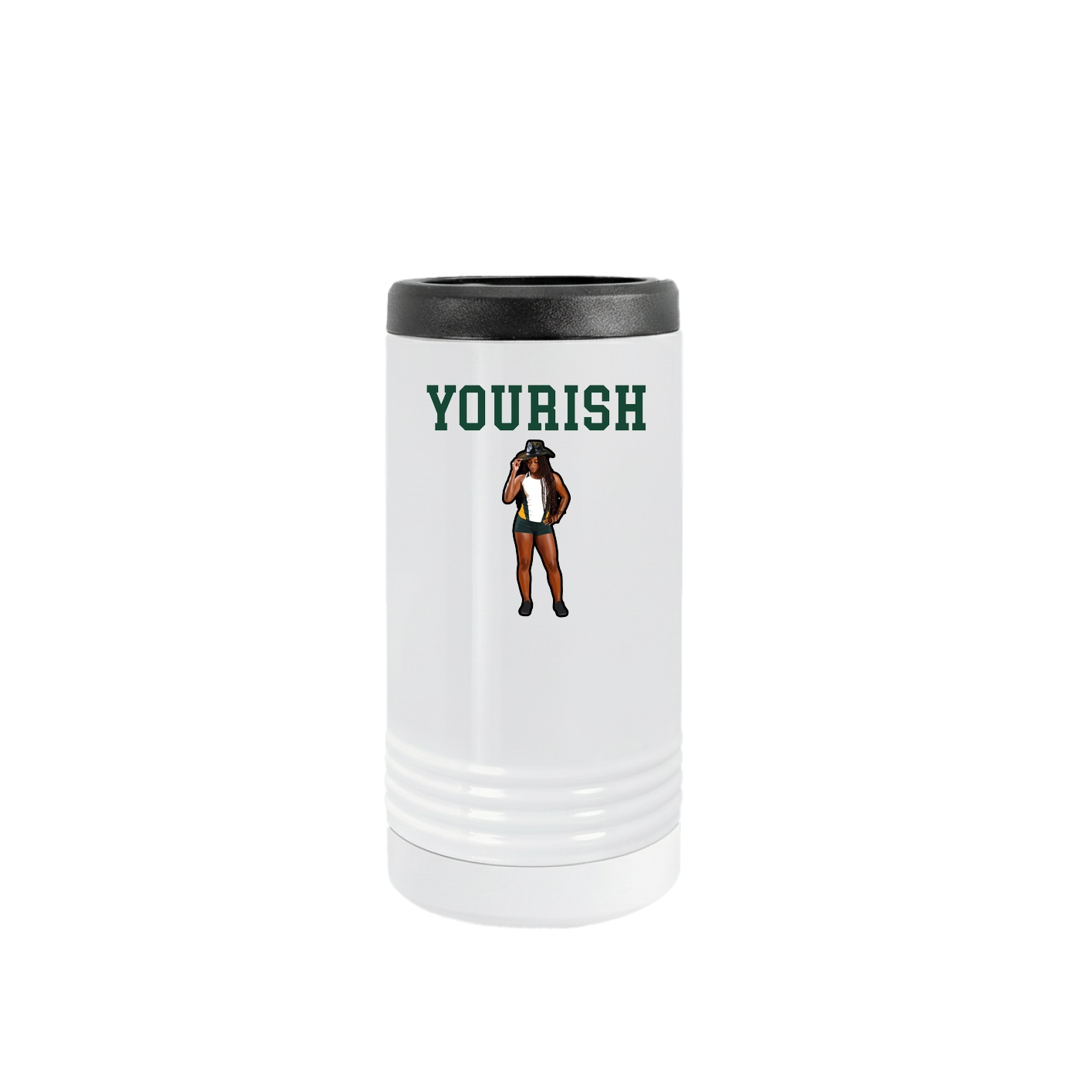 Slim Beverage Holder — Shirsey in White