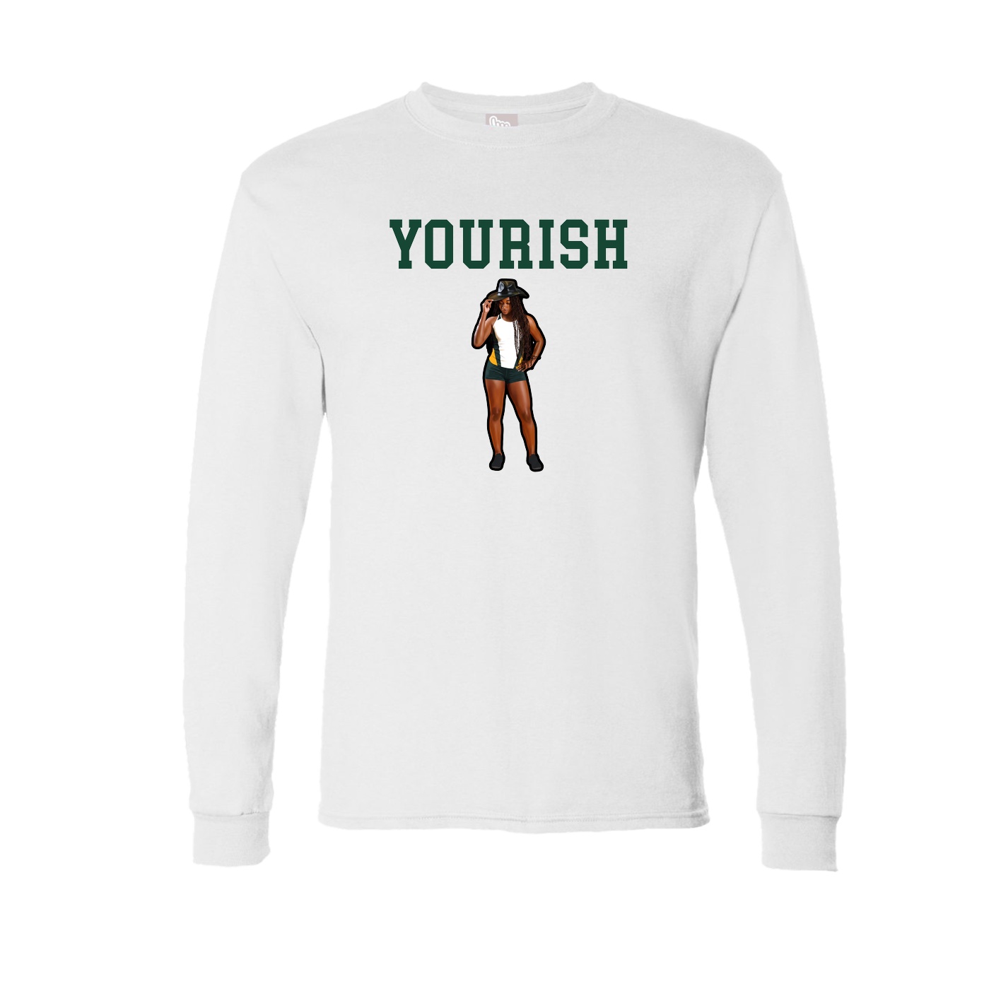 Long Sleeve Tee — Shirsey in White