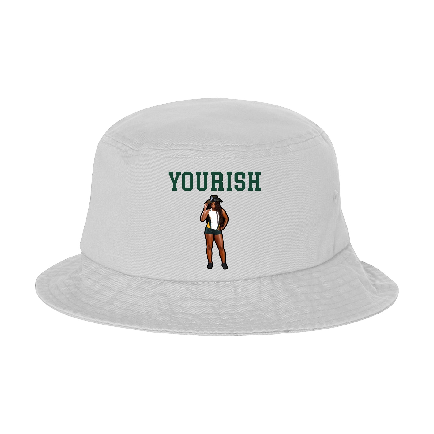 Bucket Cap — Shirsey in White