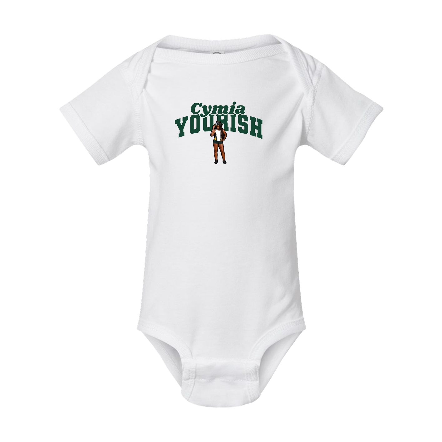 Baby Onesie — Signature Arch in White