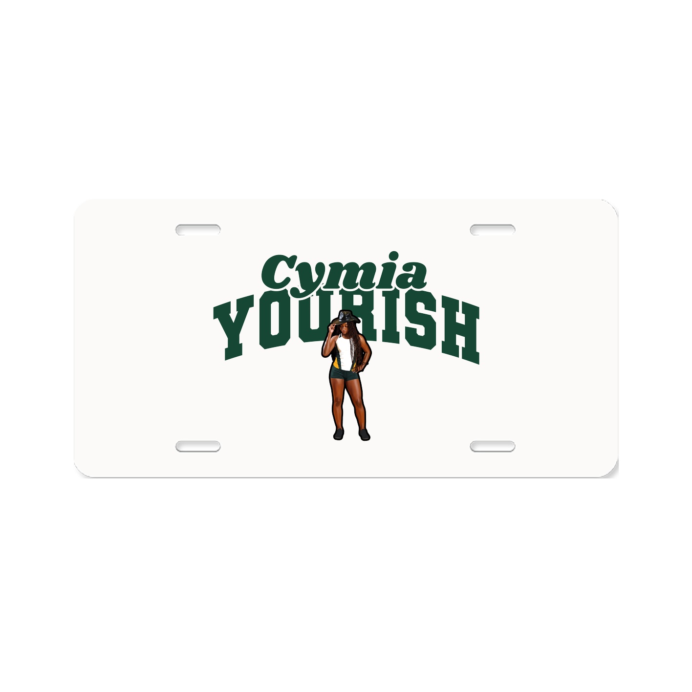 License Plate — Signature Arch in Classic