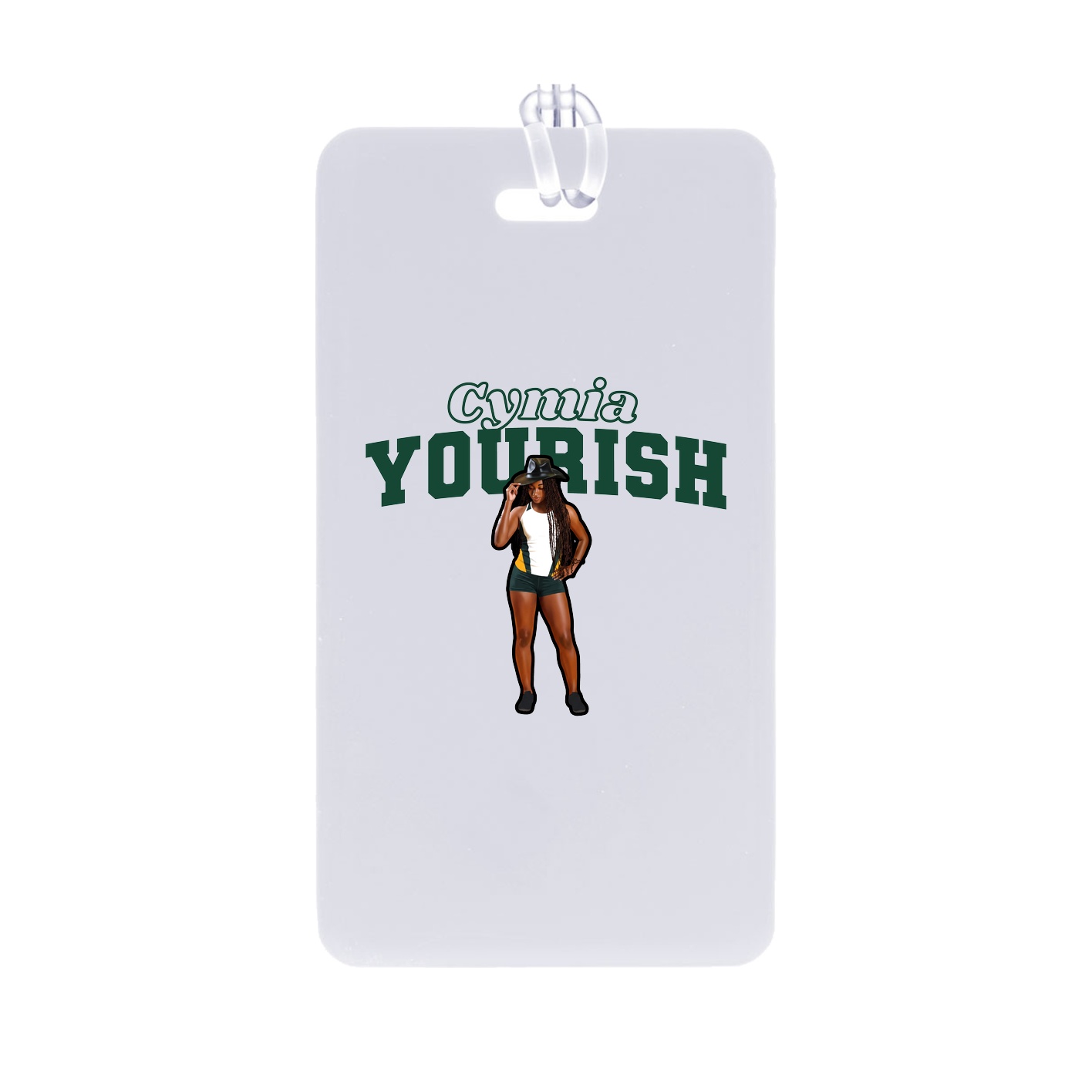 Bag Tag — Name Arch in Classic
