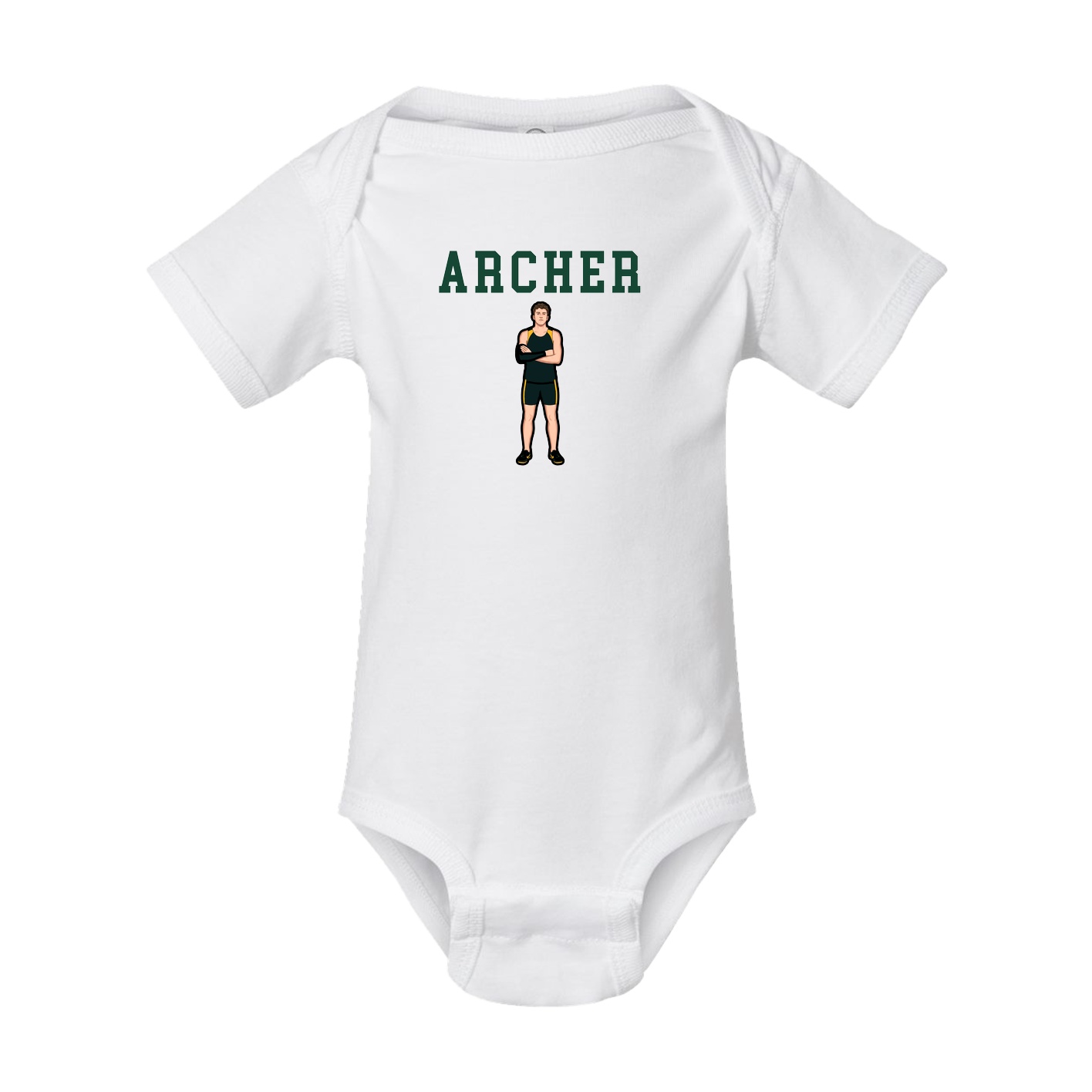 Baby Onesie — Shirsey in White