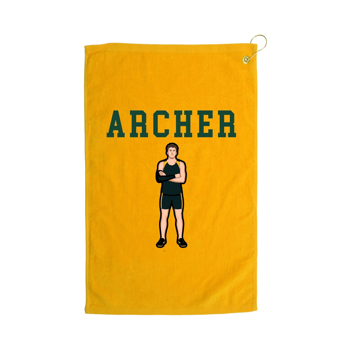 Golf Towel — Shirsey in Gold