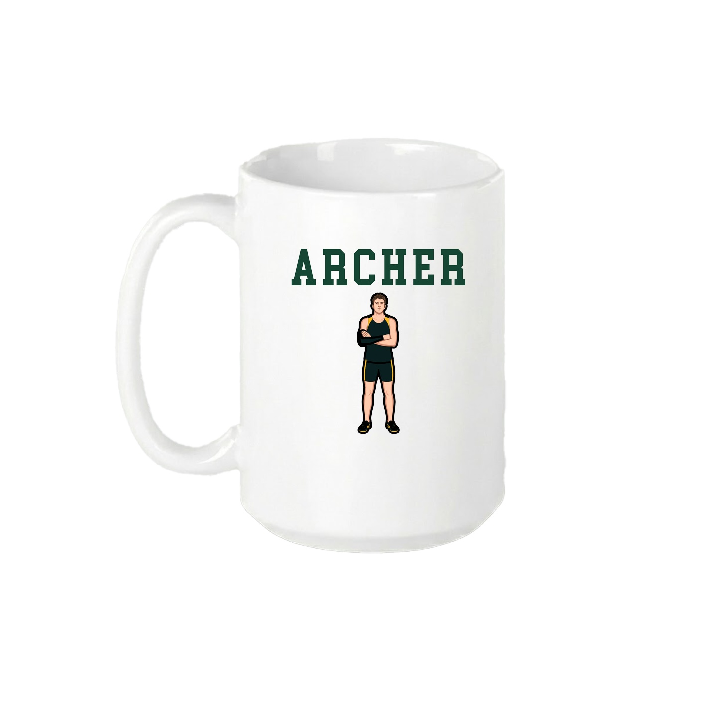 15oz Coffee Mug — Shirsey in White