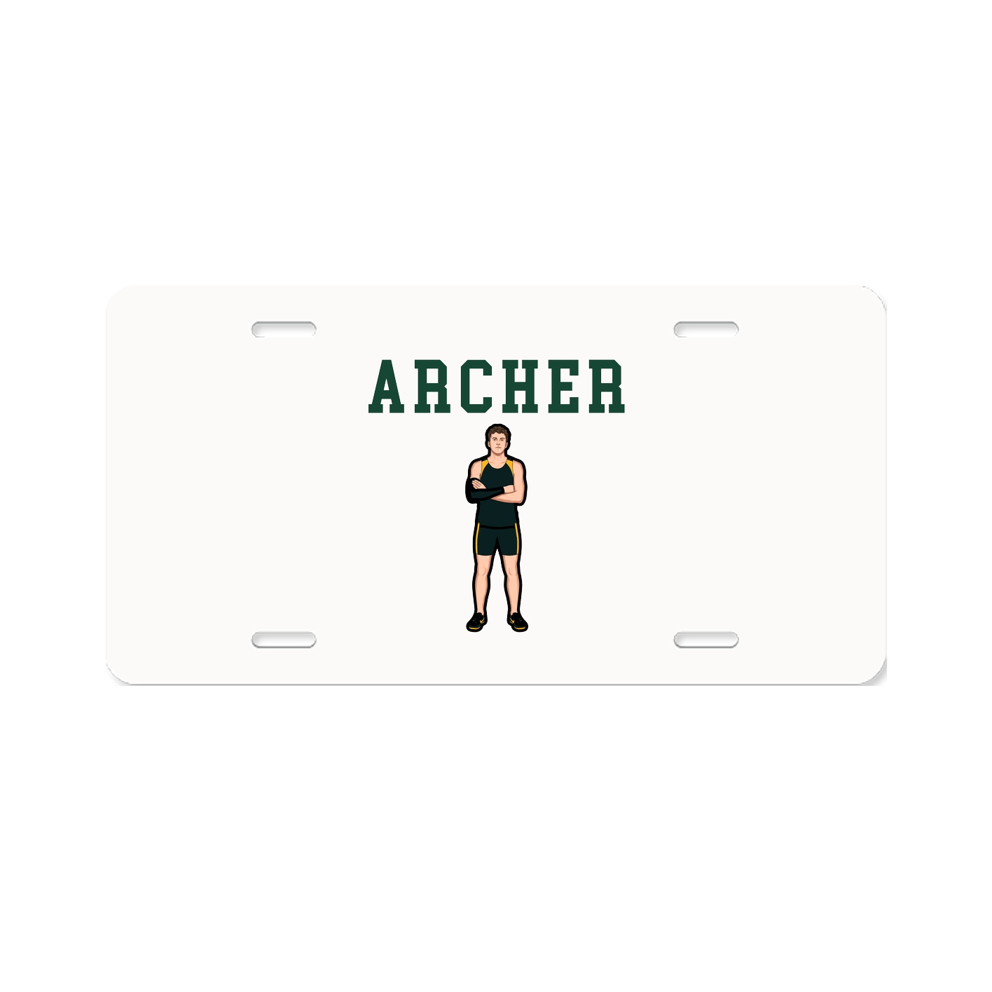License Plate — Shirsey in Classic
