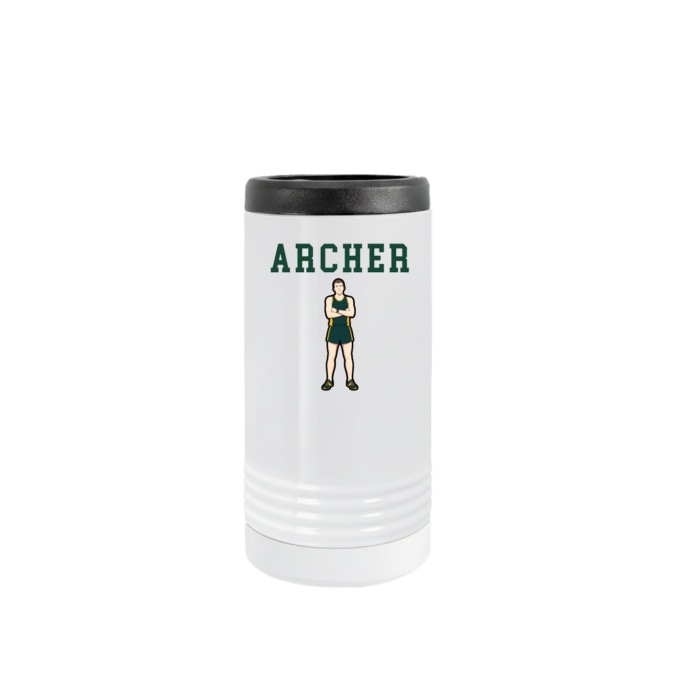 Slim Beverage Holder — Shirsey in White
