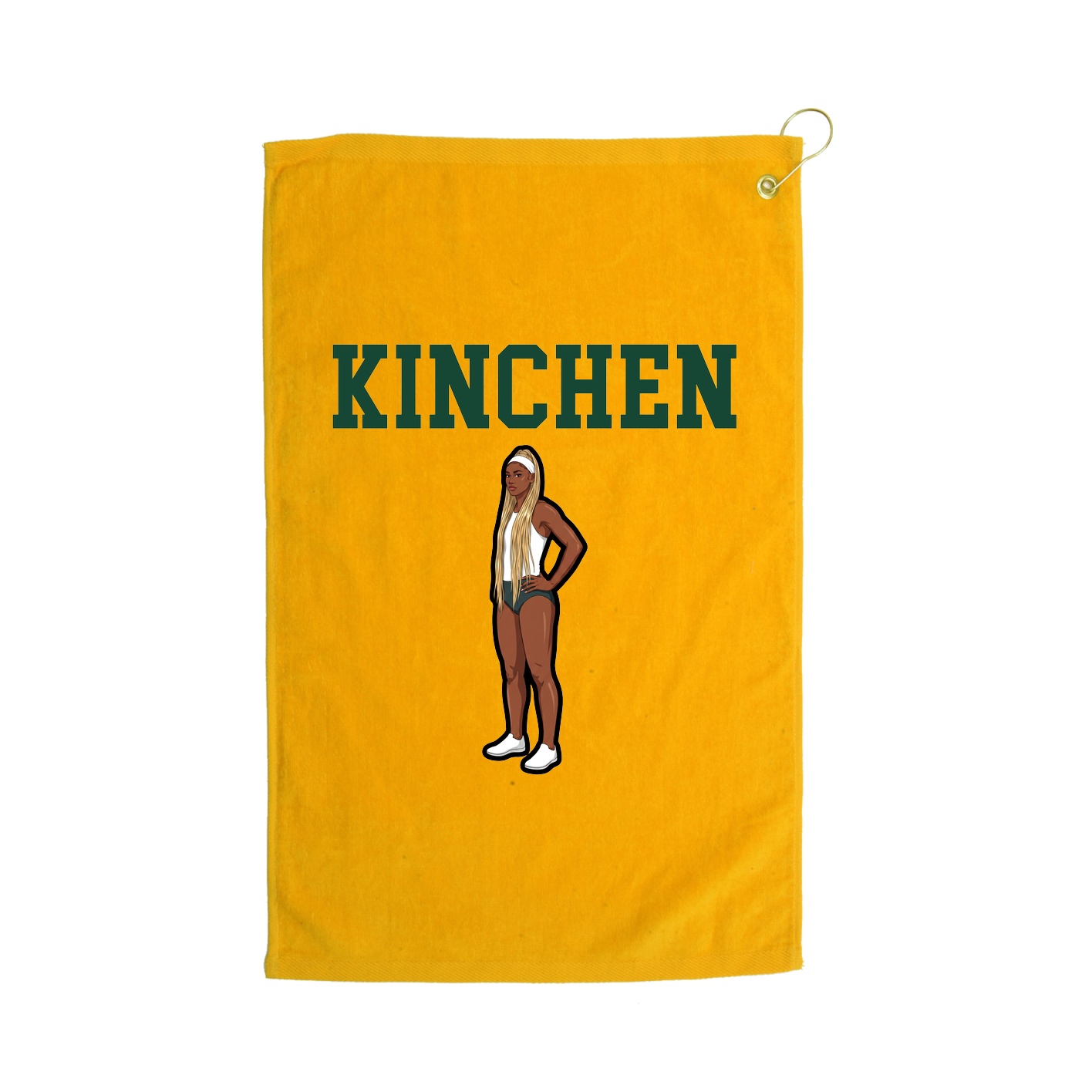 Golf Towel — Shirsey in Gold