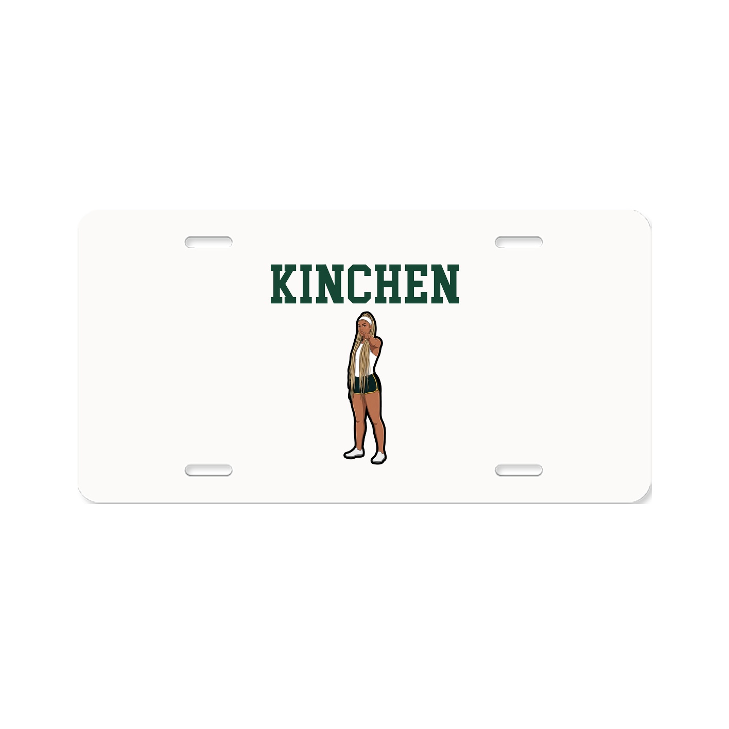 License Plate — Shirsey in Classic
