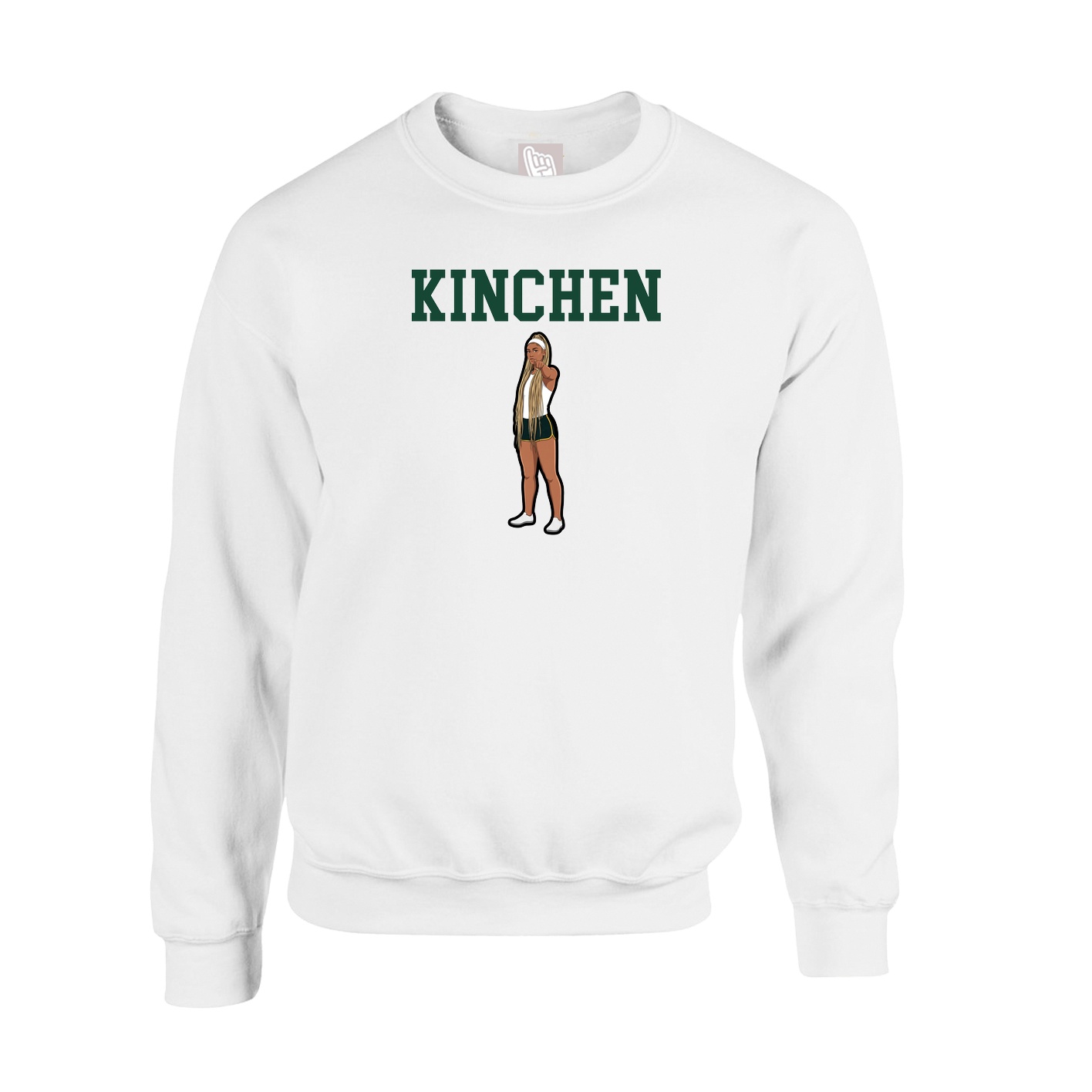 Fleece Crew — Shirsey in White