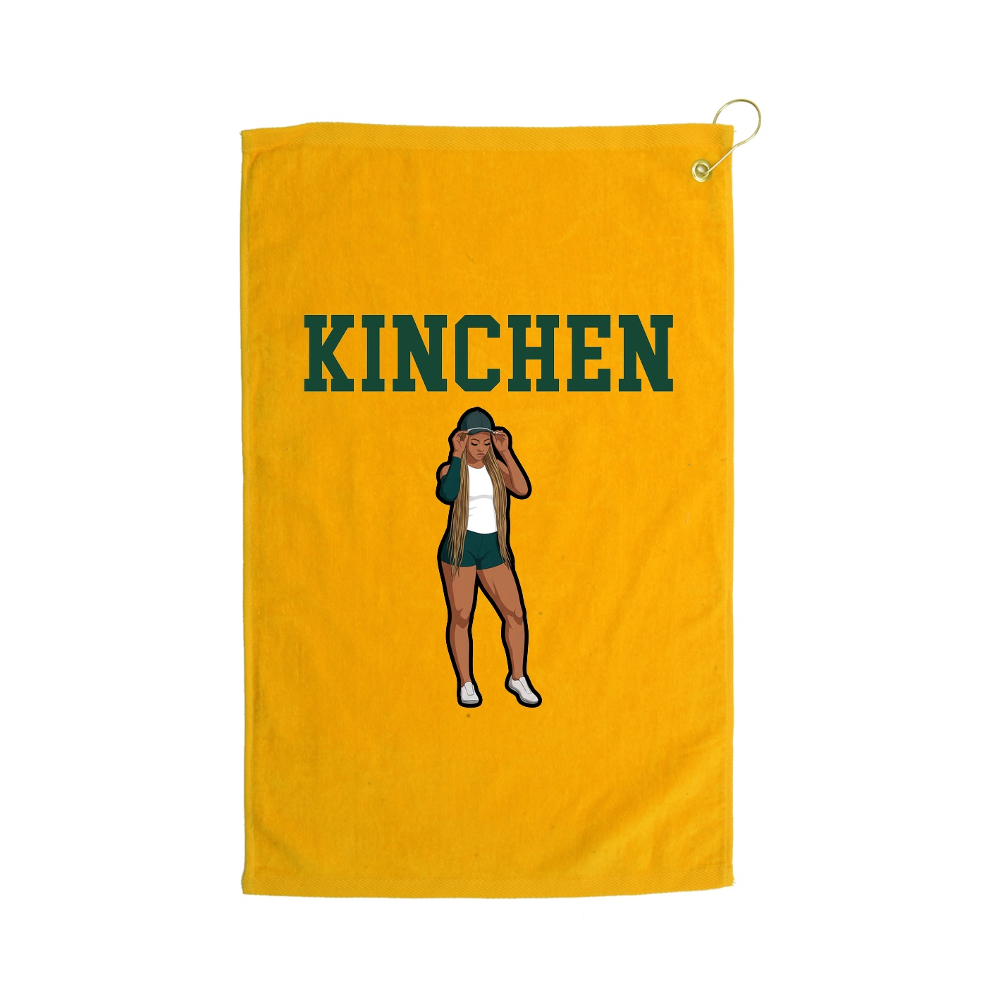 Golf Towel — Shirsey in Gold