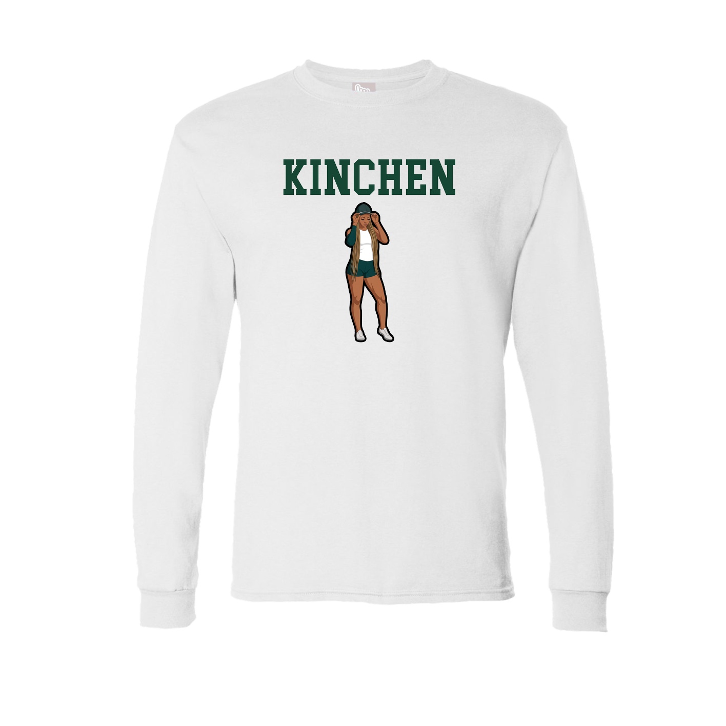 Long Sleeve Tee — Shirsey in White