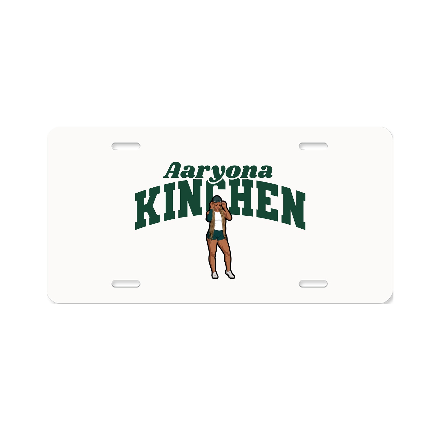 License Plate — Signature Arch in Classic