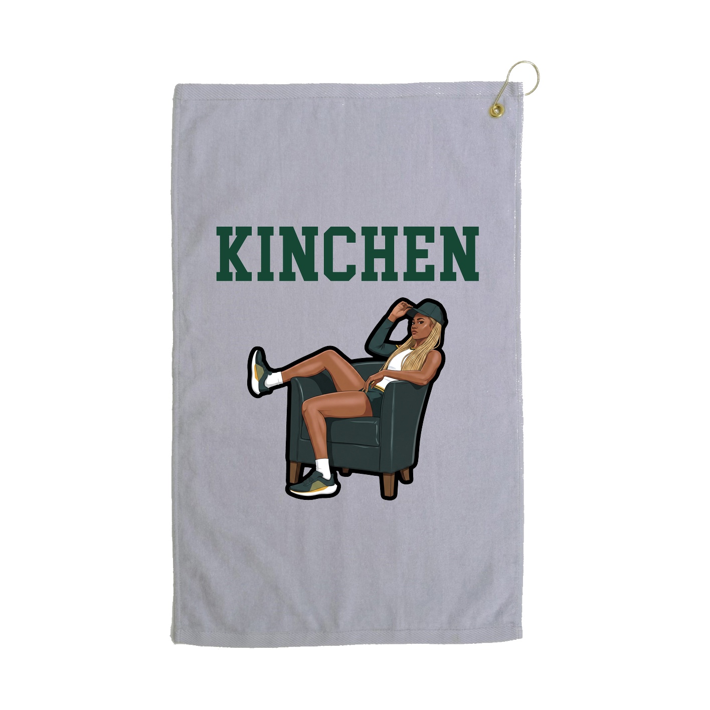 Golf Towel — Shirsey in Grey