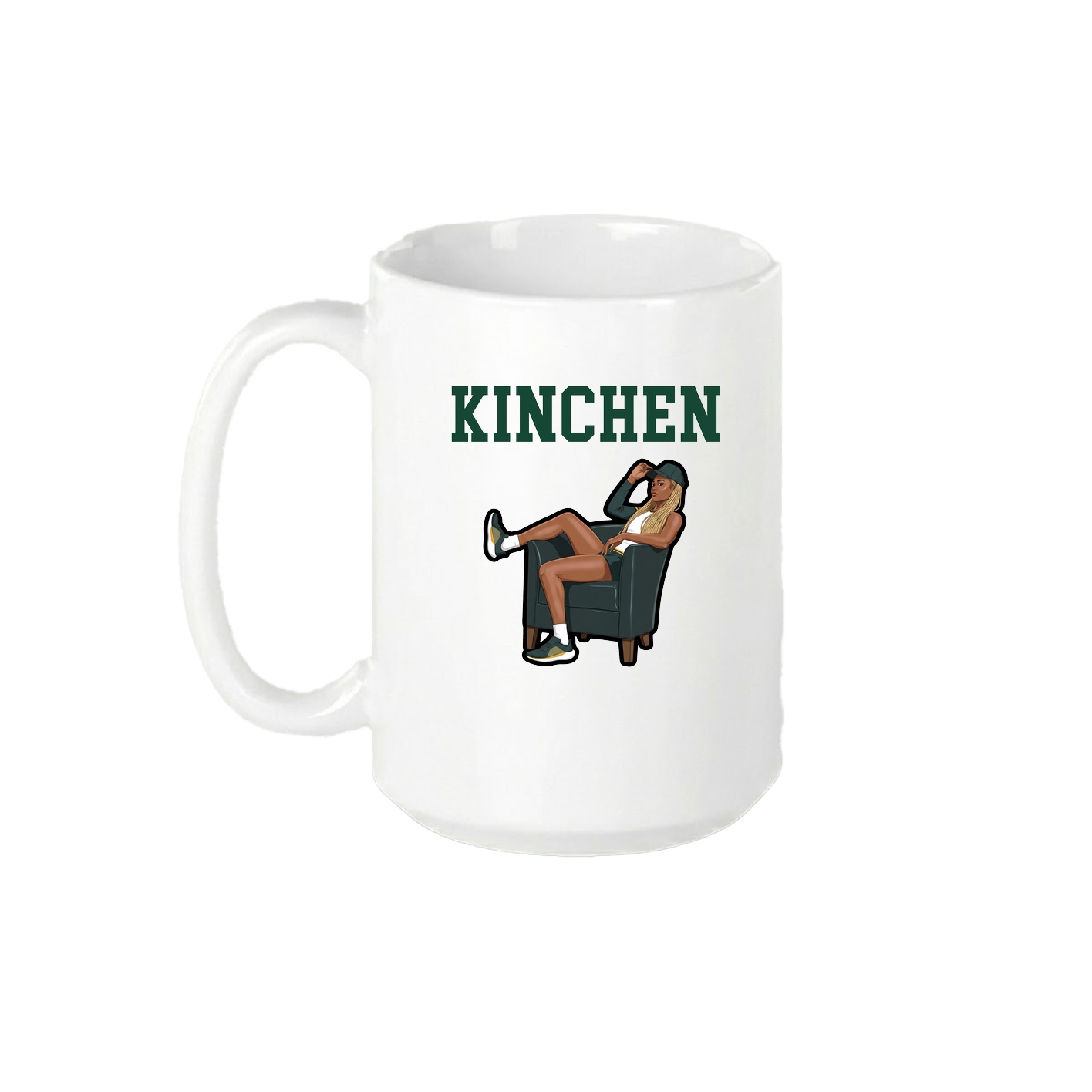 15oz Coffee Mug — Shirsey in White