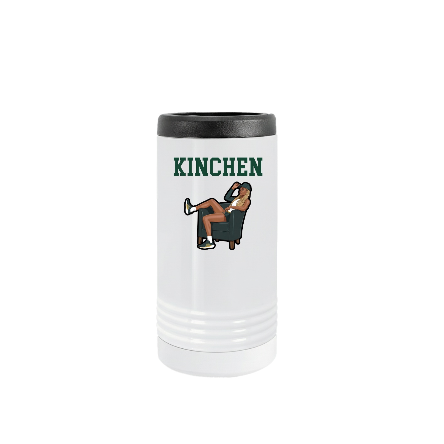 Slim Beverage Holder — Shirsey in White