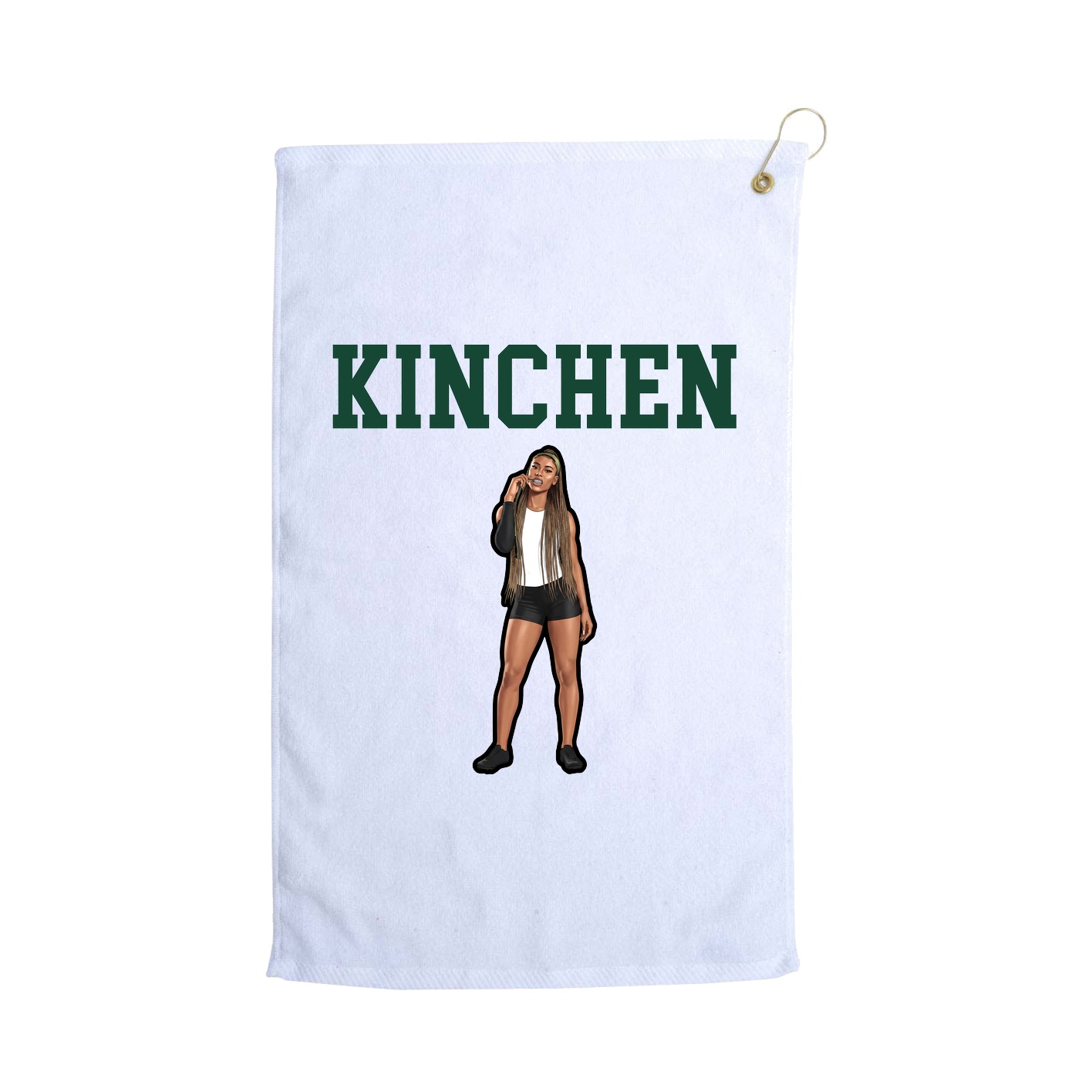 Golf Towel — Shirsey in White