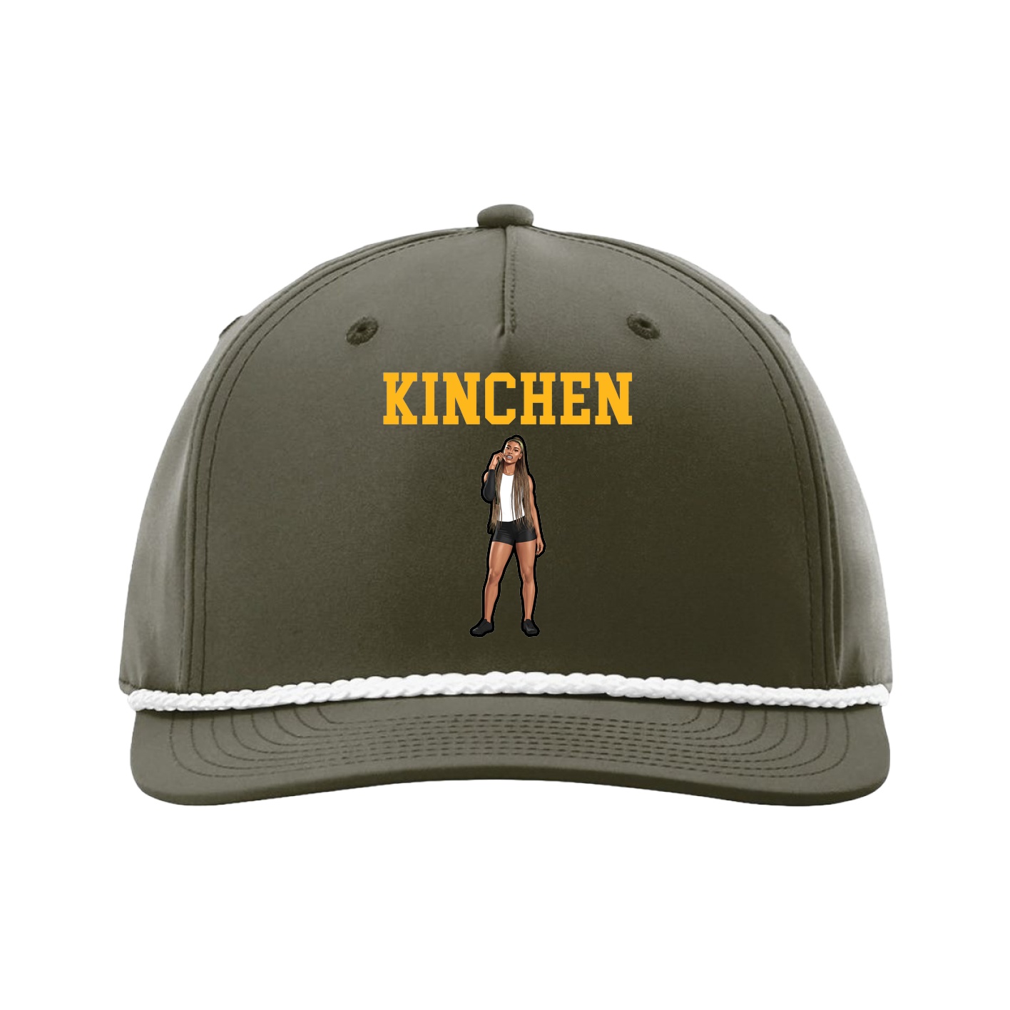 Five-Panel Classic Rope Cap — Shirsey in Green