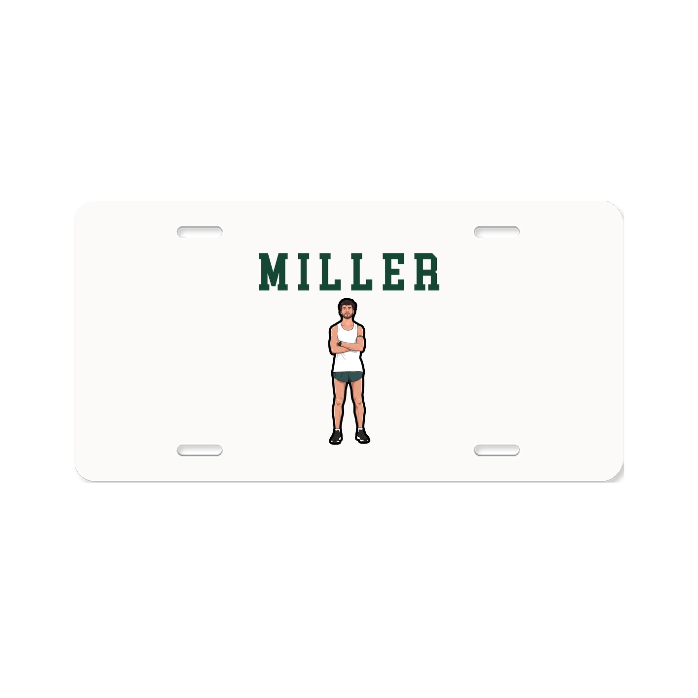 License Plate — Shirsey in Classic