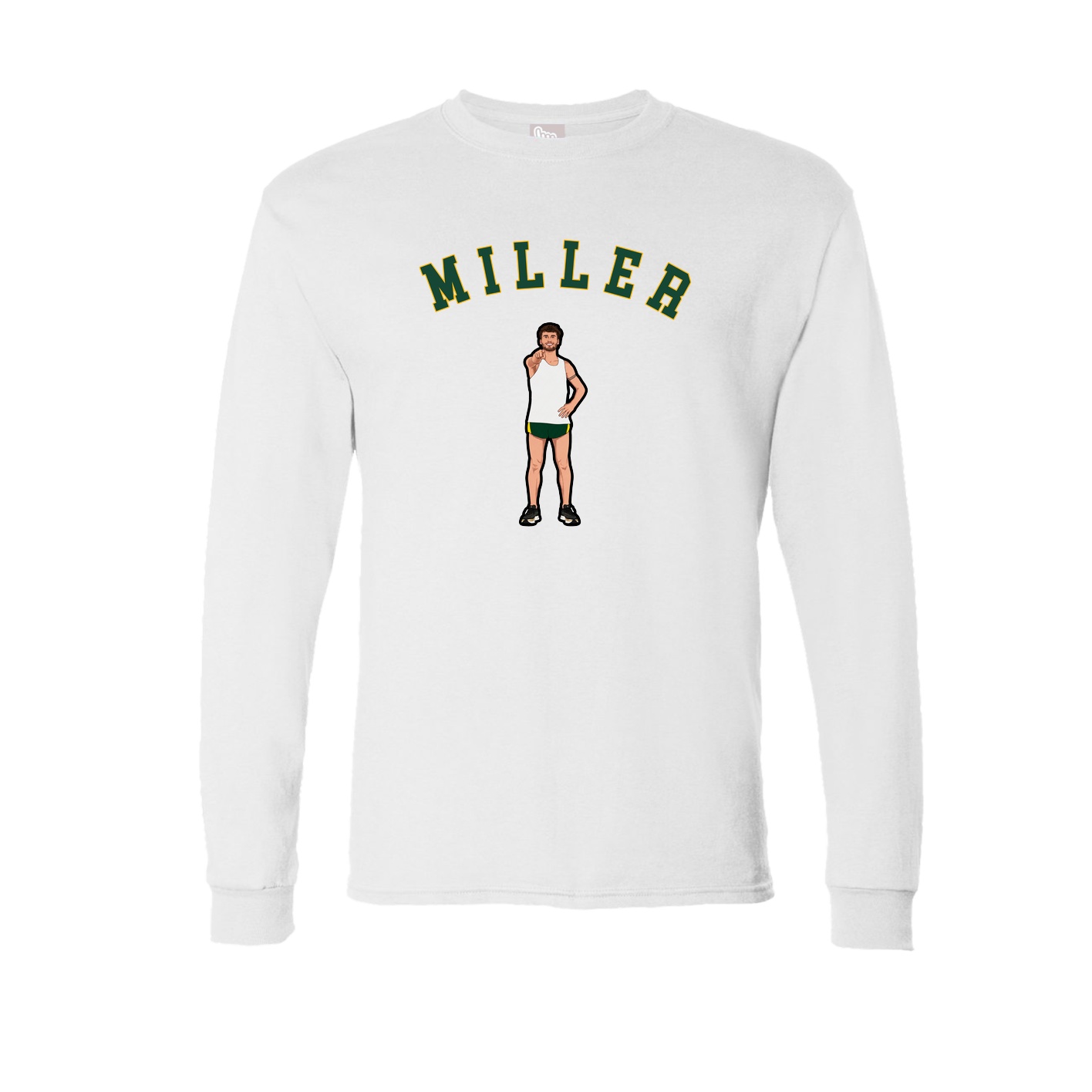 Long Sleeve Tee — Shirsey Arch in White