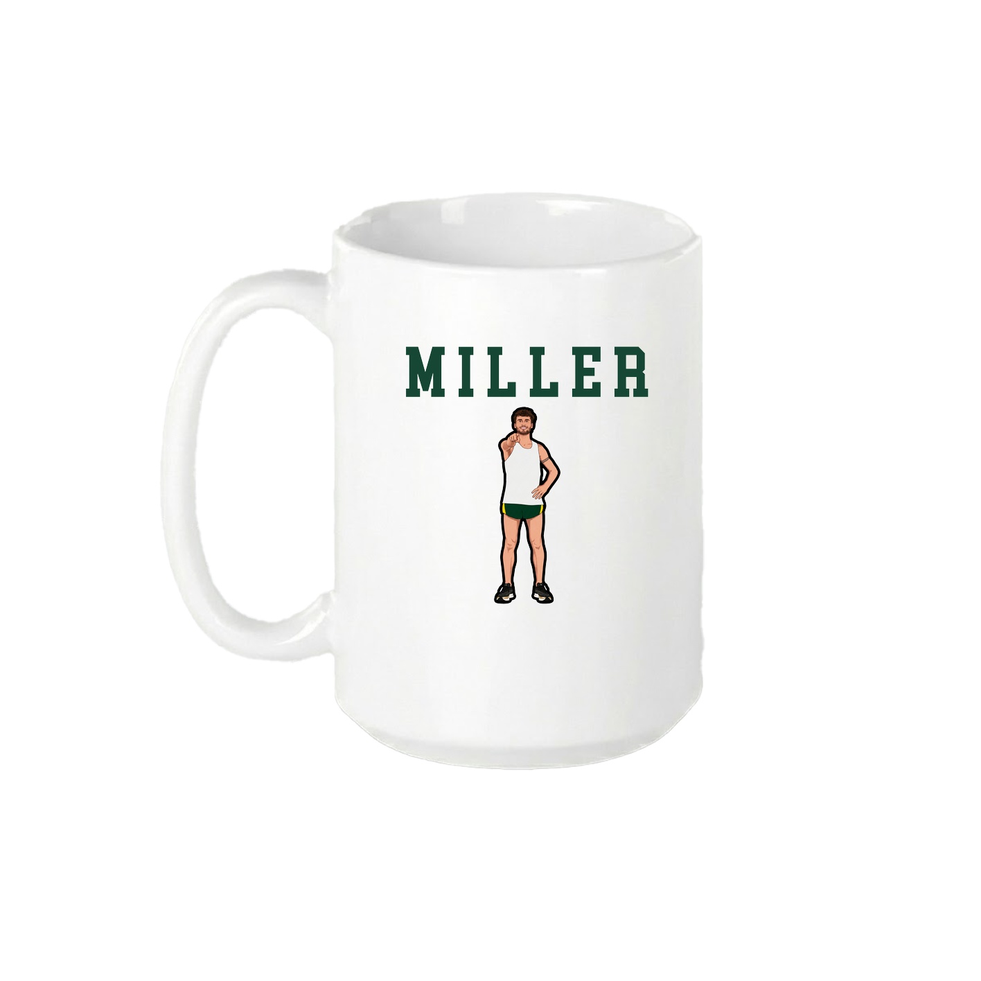 15oz Coffee Mug — Shirsey in White