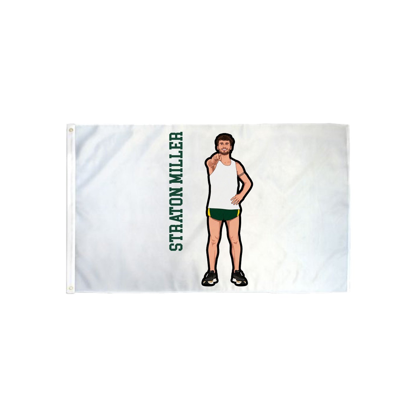 3x5 Flag — Name Vertical in Classic