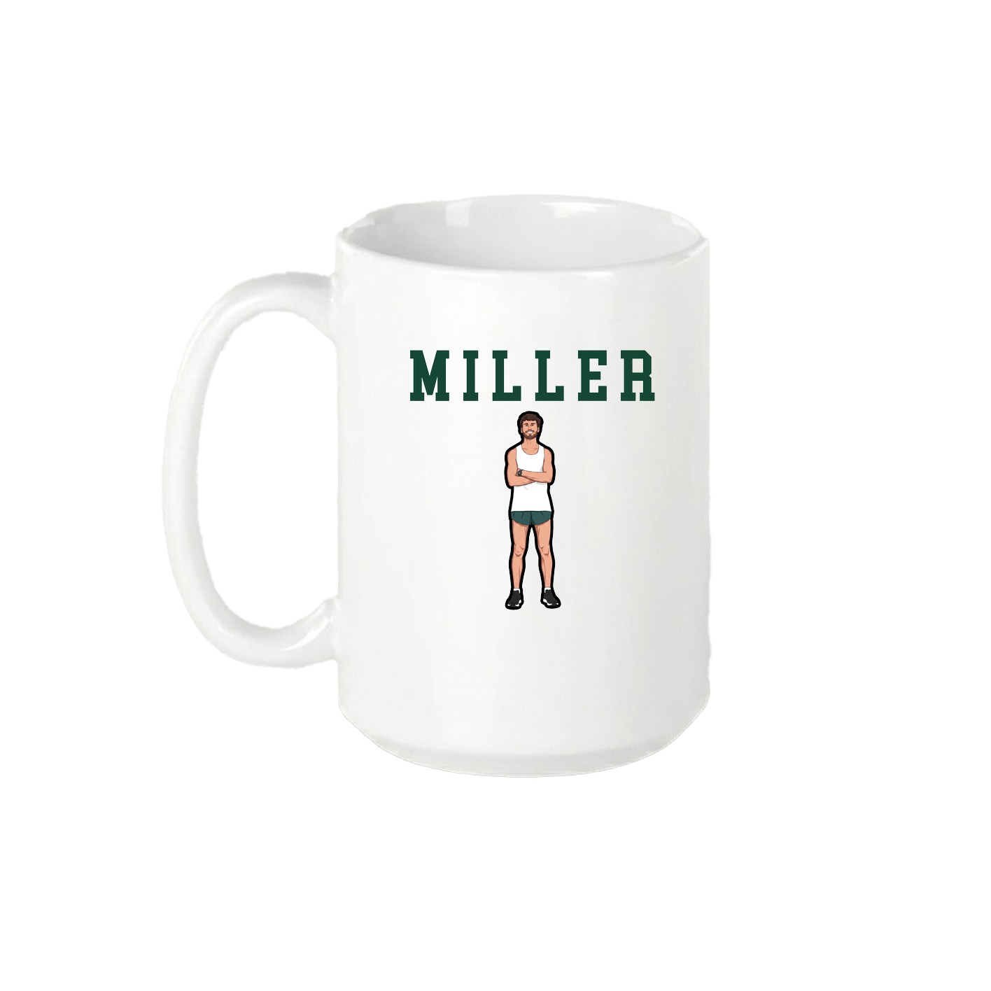 15oz Coffee Mug — Shirsey in White