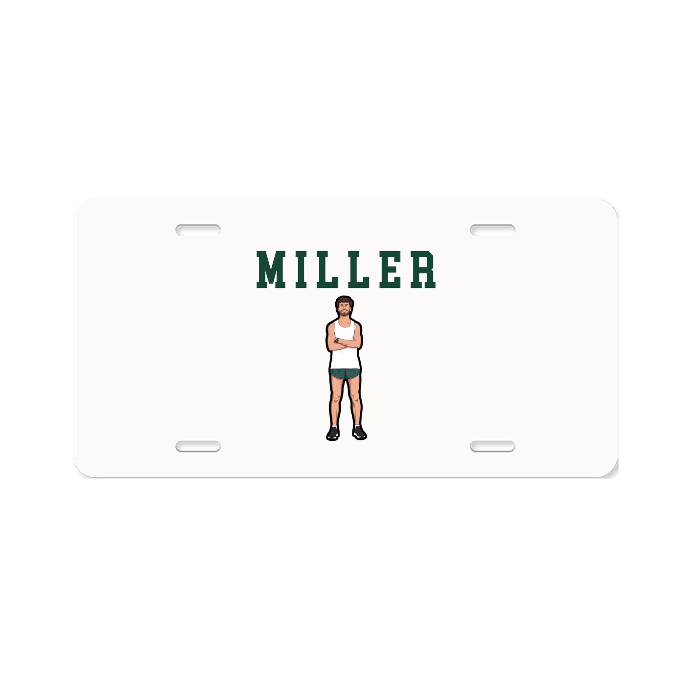 License Plate — Shirsey in Classic