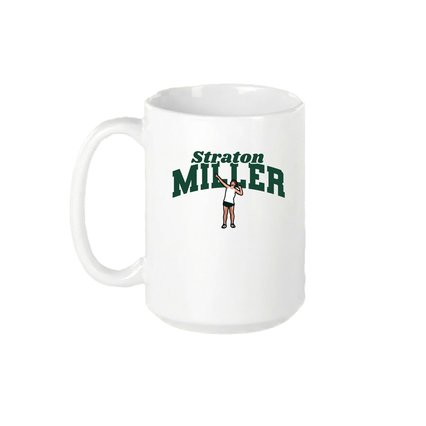 15oz Coffee Mug — Signature Arch in White