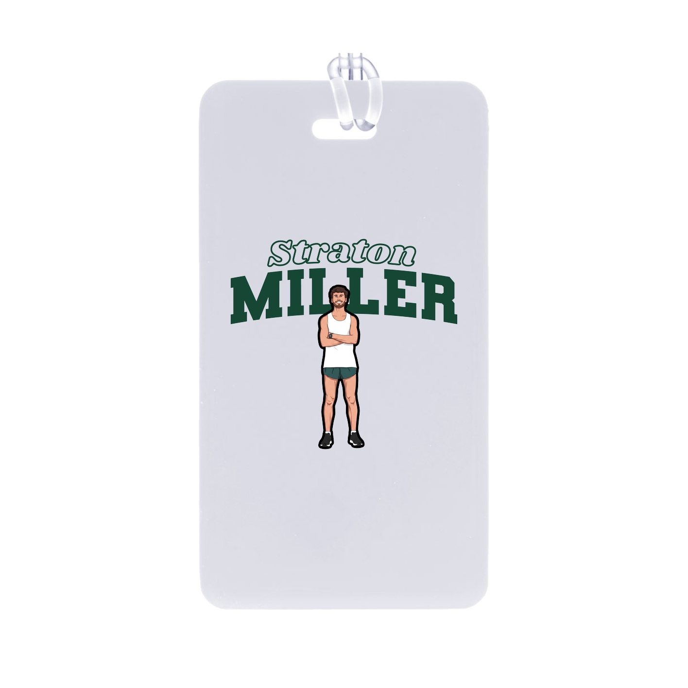 Bag Tag — Name Arch in Classic