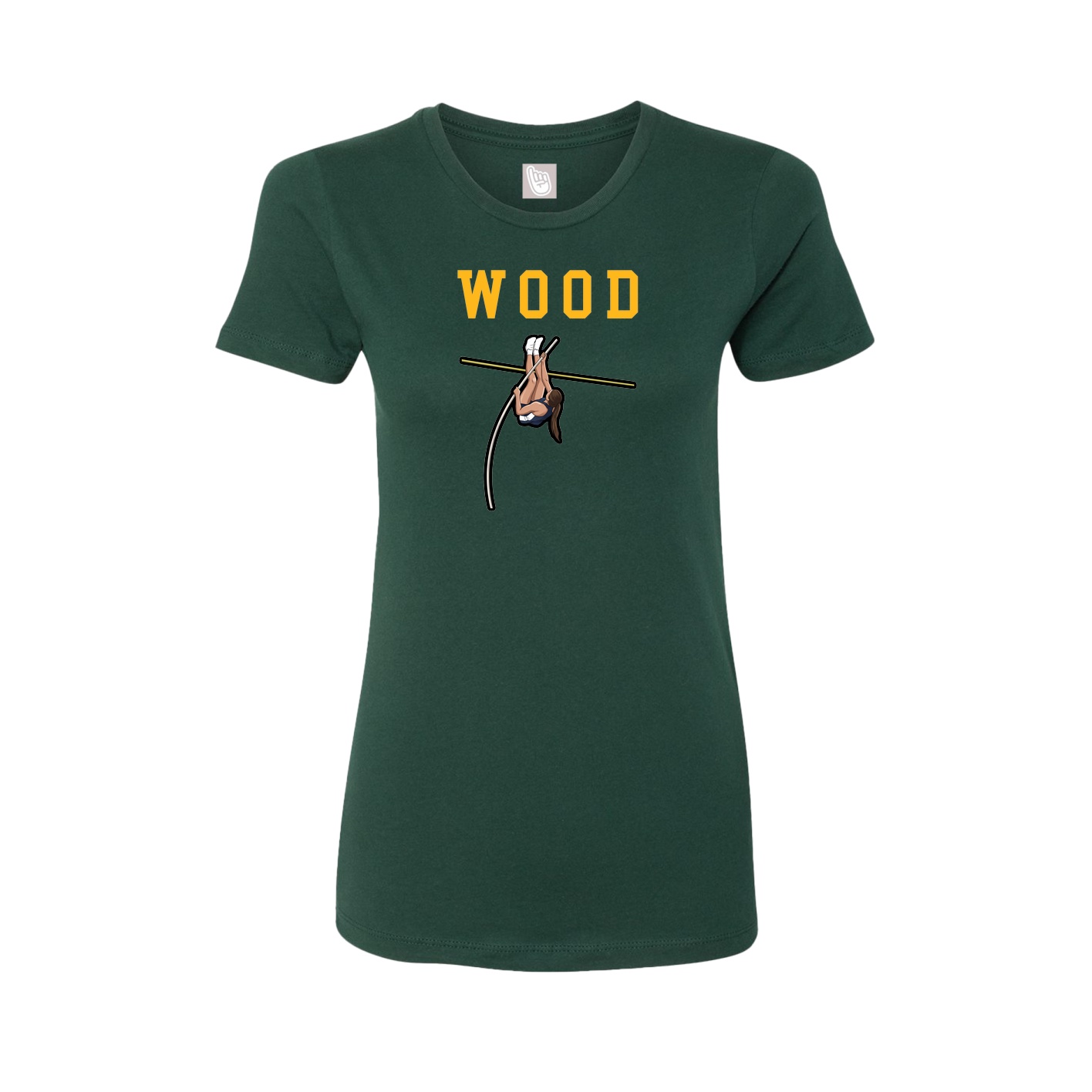 Fitted Women's Tee — Shirsey in Green