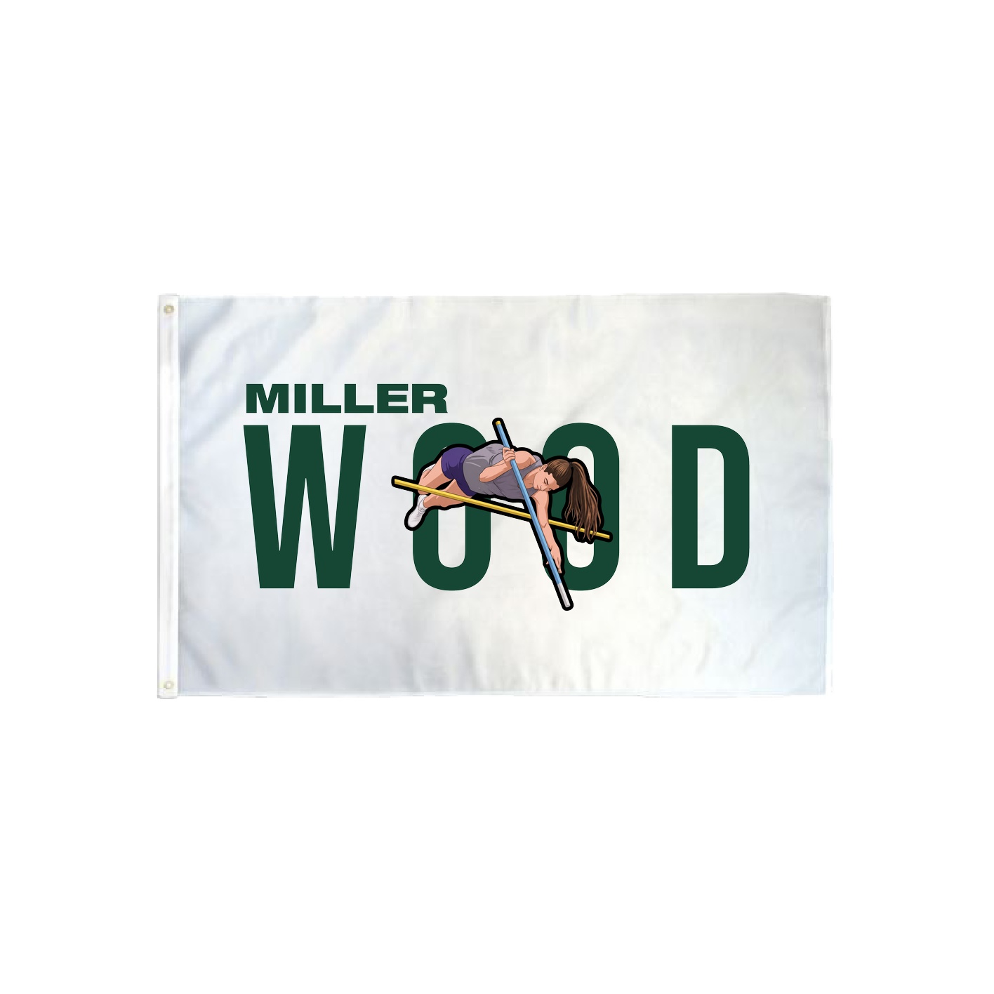 3x5 Flag — Player Name in Classic