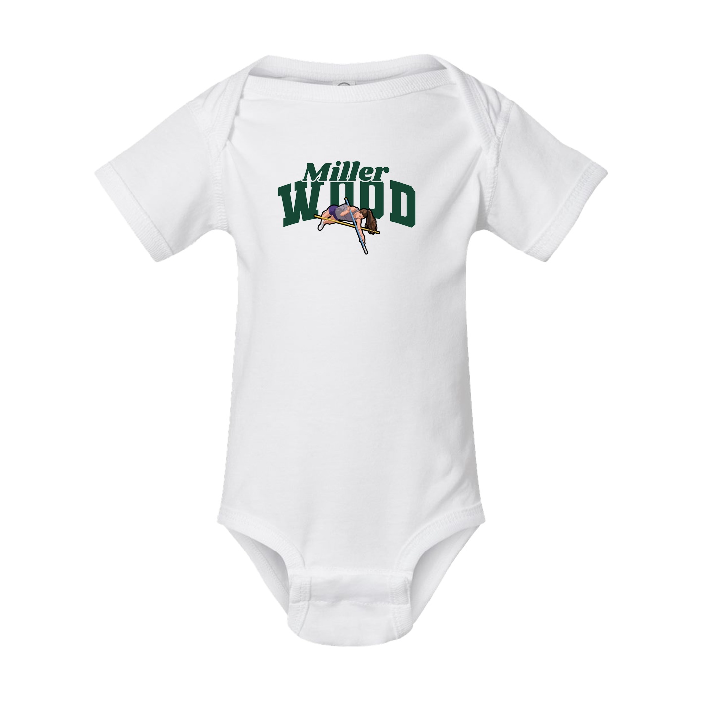 Baby Onesie — Signature Arch in White