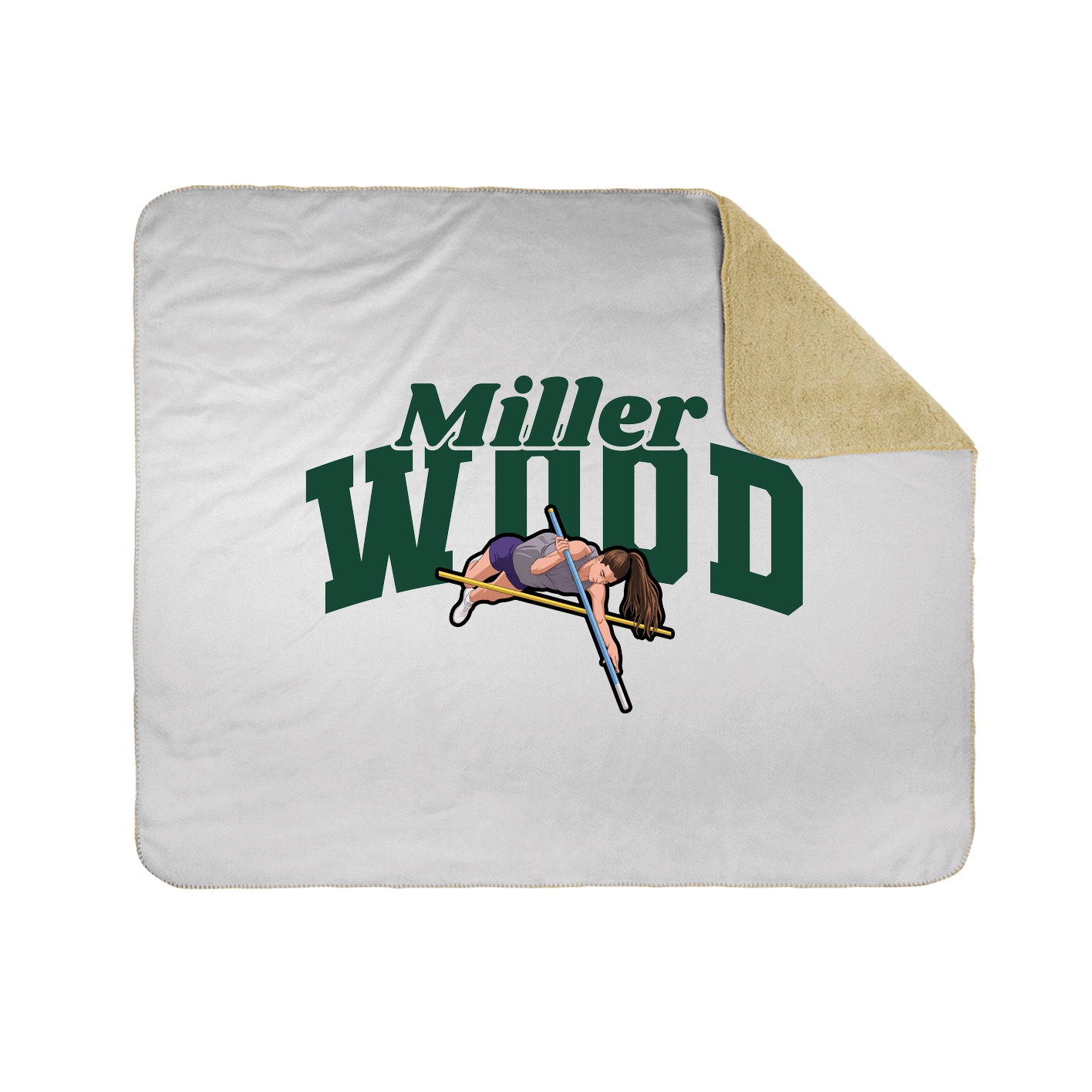 Throw Blanket — Signature Arch in White
