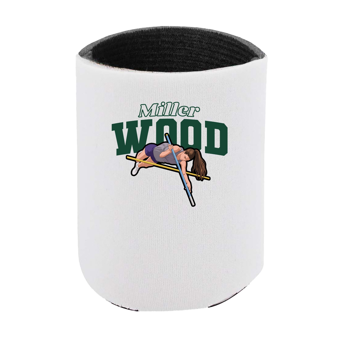 Can Holder — Name Arch in White