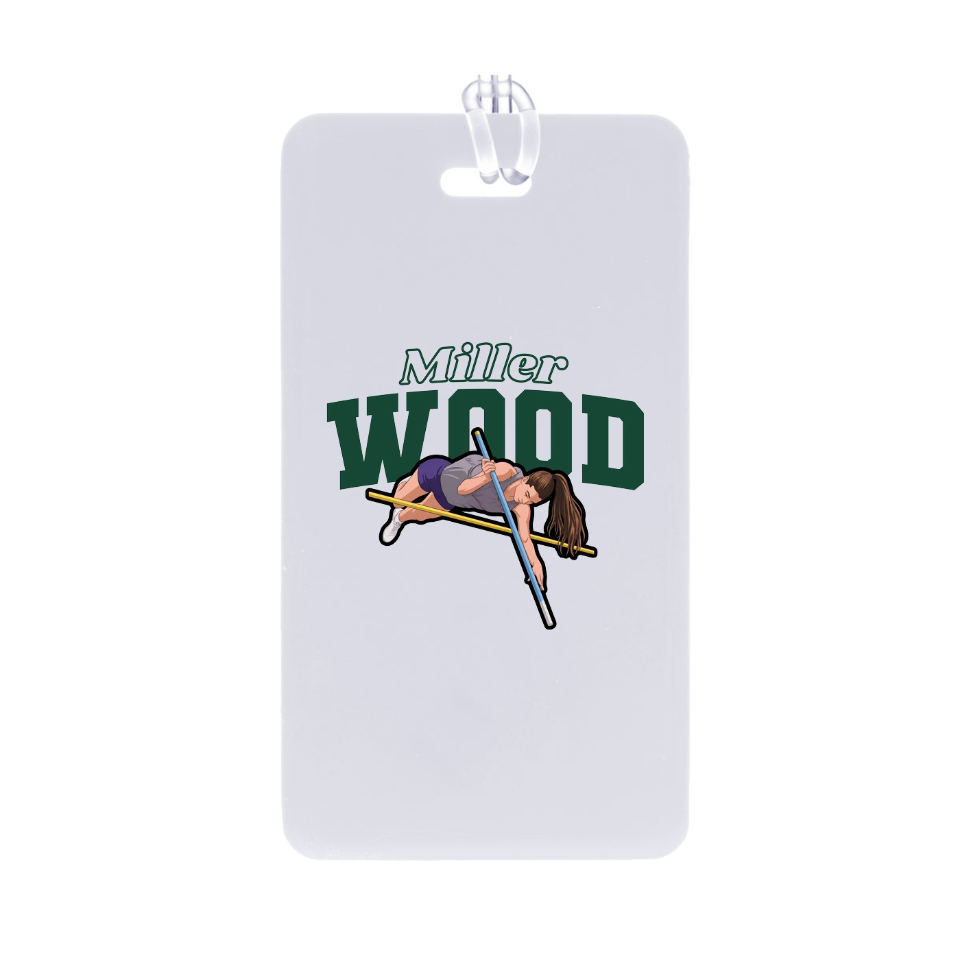 Bag Tag — Name Arch in Classic