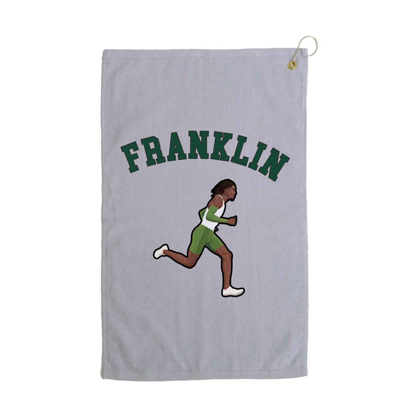 Golf Towel — Shirsey Arch in Grey