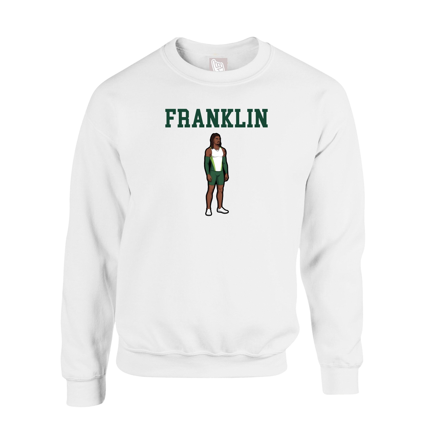 Fleece Crew — Shirsey in White