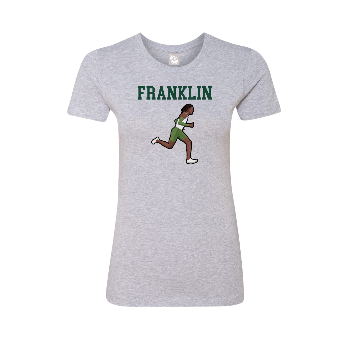 Fitted Women's Tee — Shirsey in Grey