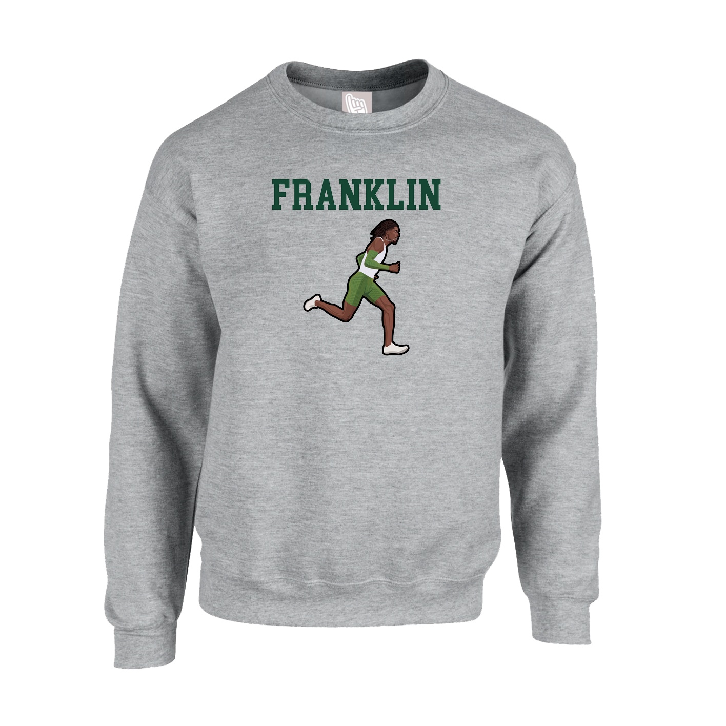Fleece Crew — Shirsey in Grey